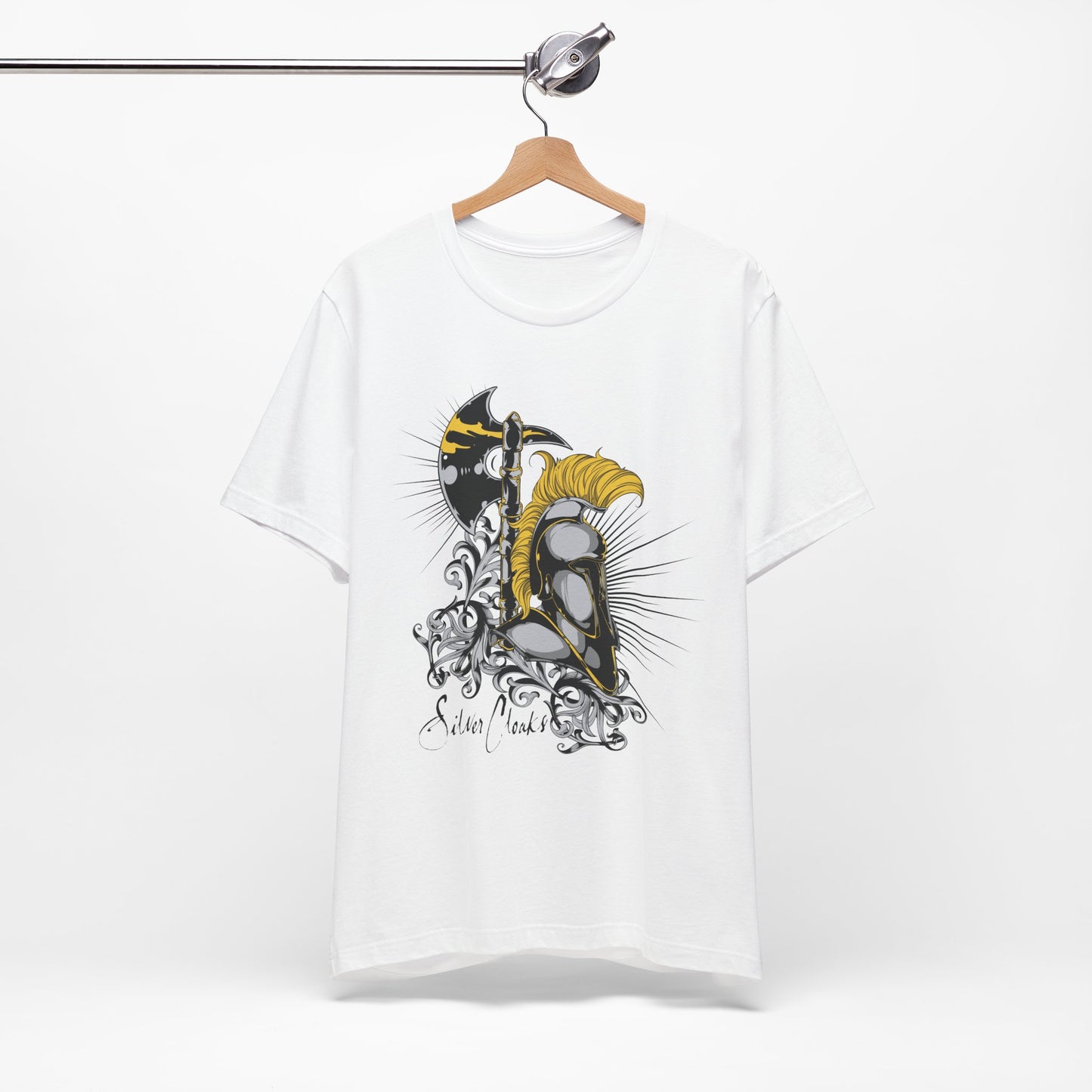 Stylish Armor Graphic Tee, Artistic Tee, Graphic T-Shirt, Artistic Vintage T-Shirt, Vintage Shirt