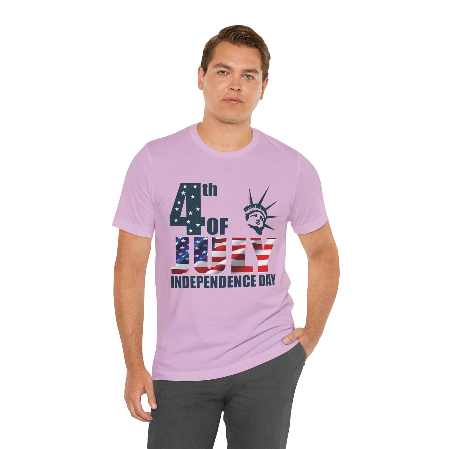 Independence Day Graphic Unisex Cotton T-Shirt 026