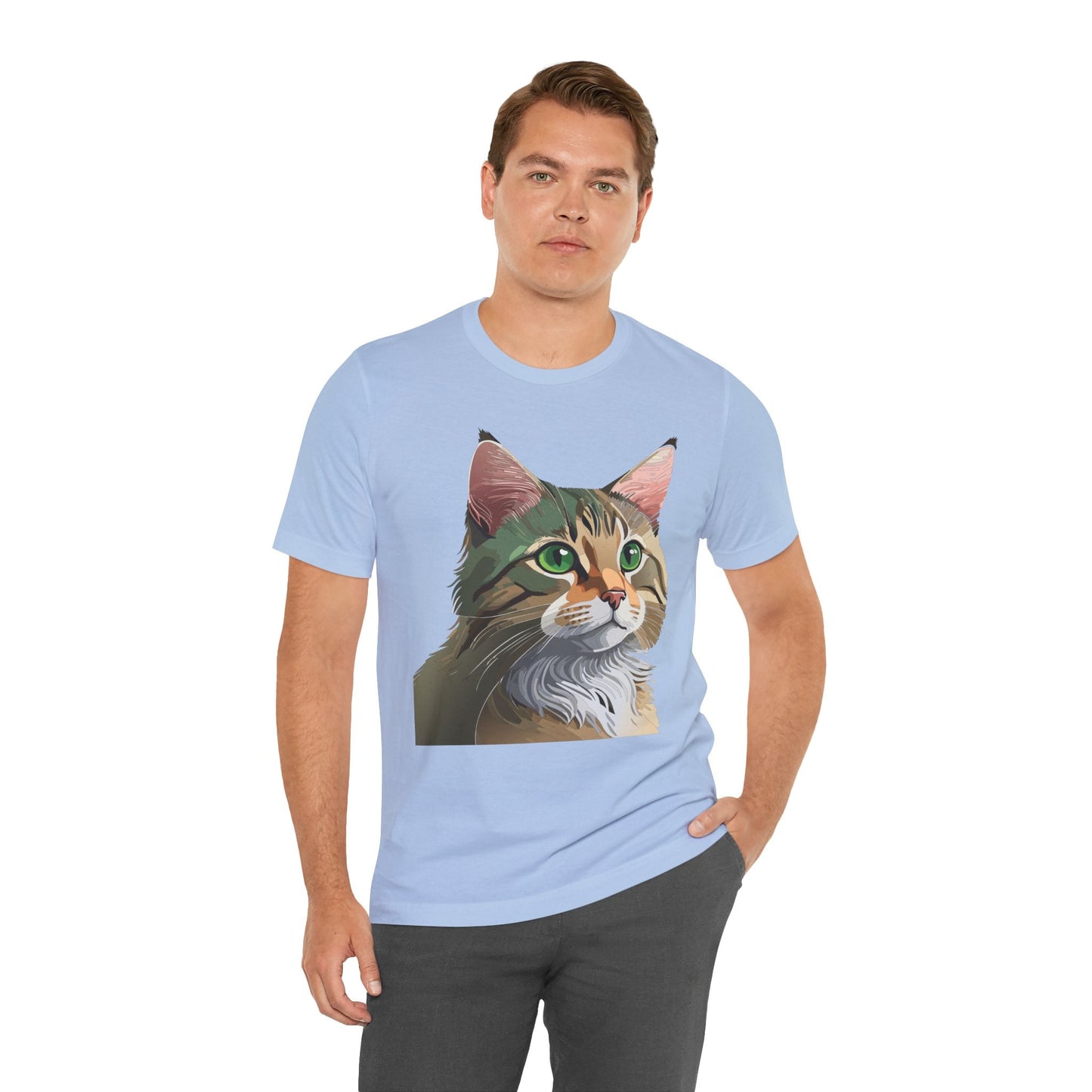 Unisex Animal Shirt Tee With Animals Art Design Wild Animals Print Tee Shirt Comfort Fit