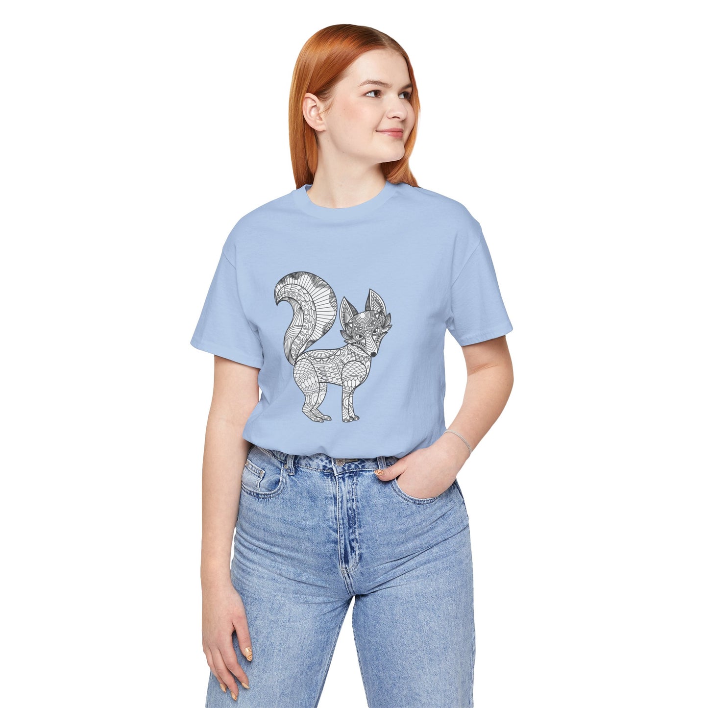 Camiseta unisex con estampado de animales 