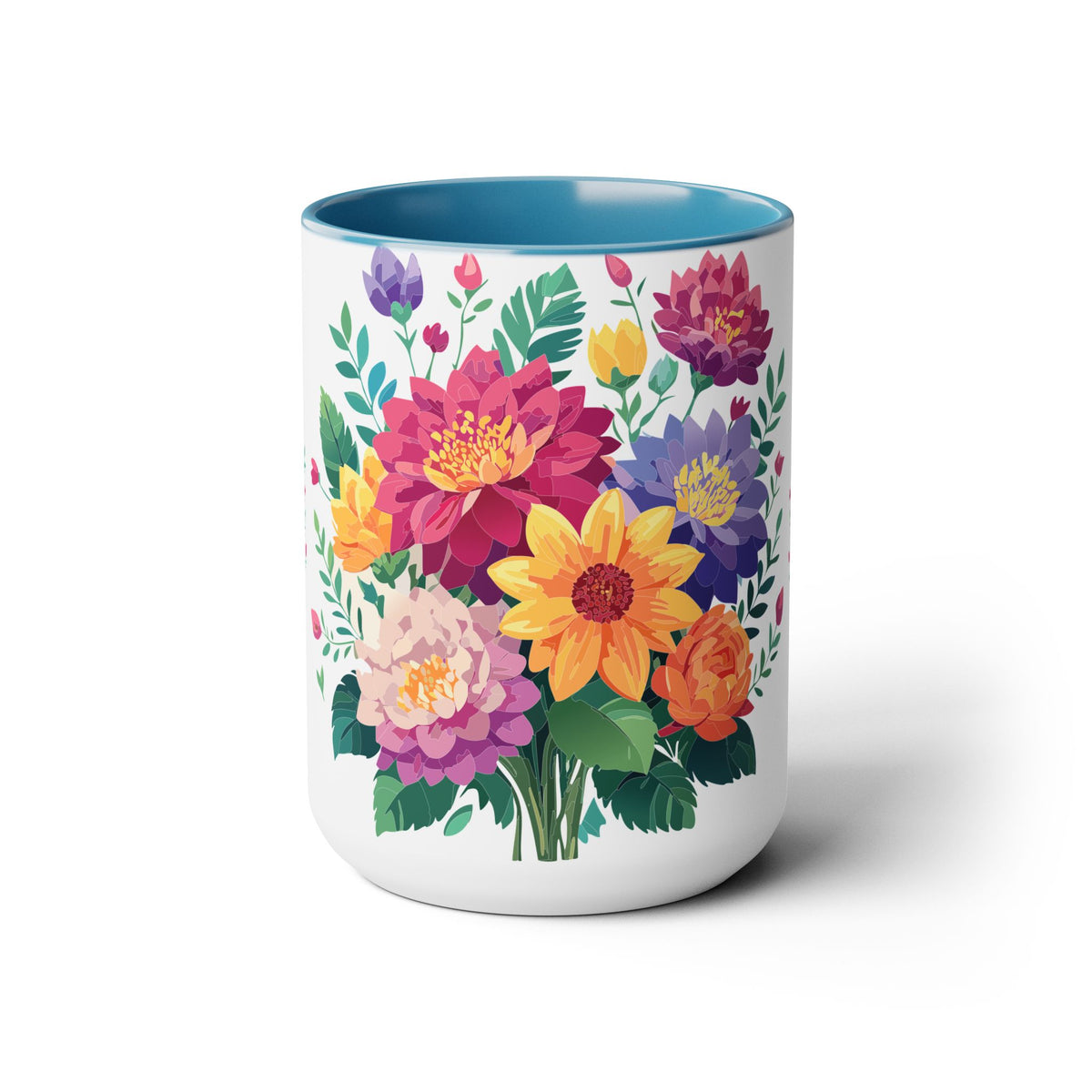 Floral Mug, Floral Cup