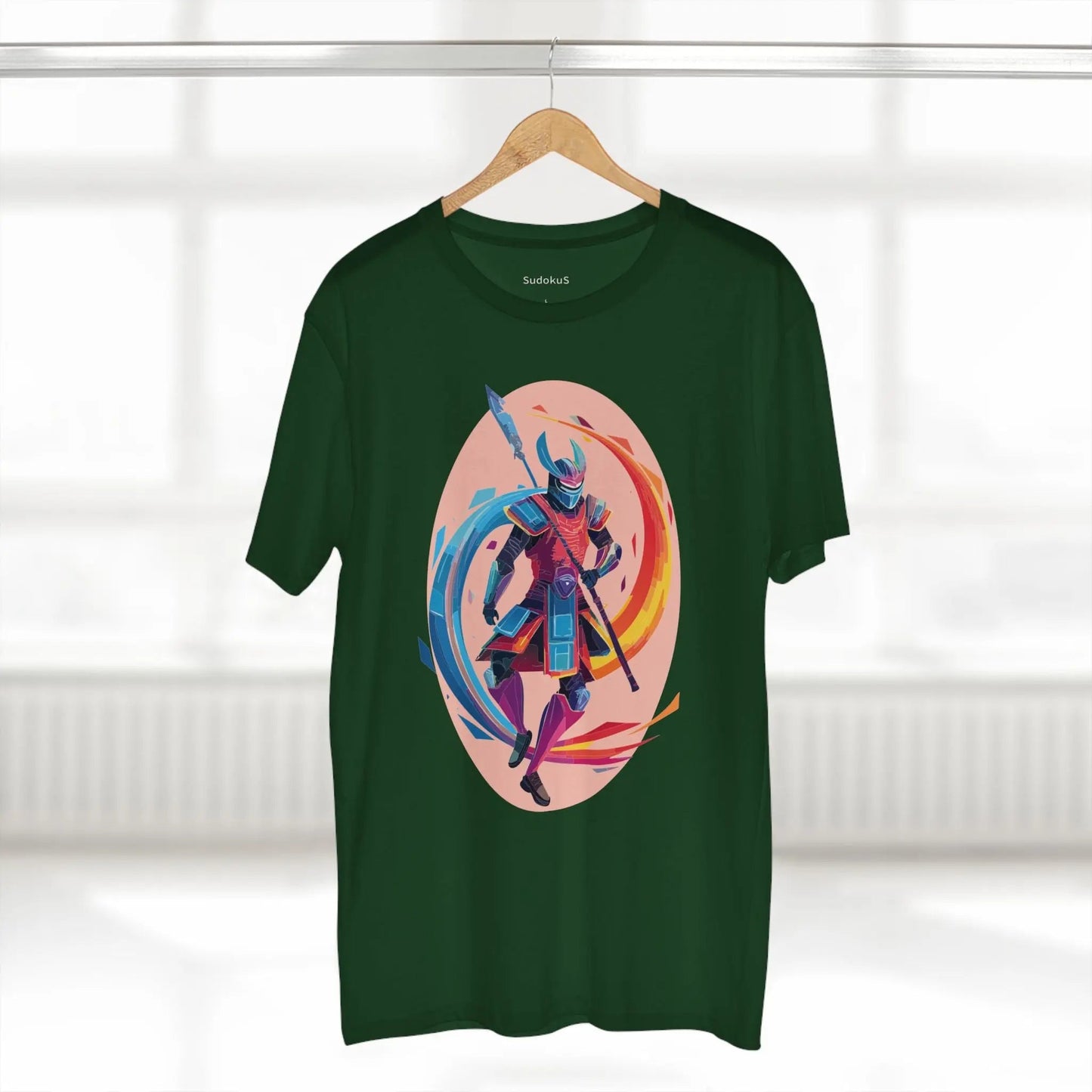 Samurai Graphic Unisex 100 Cotton Staple Tee 20
