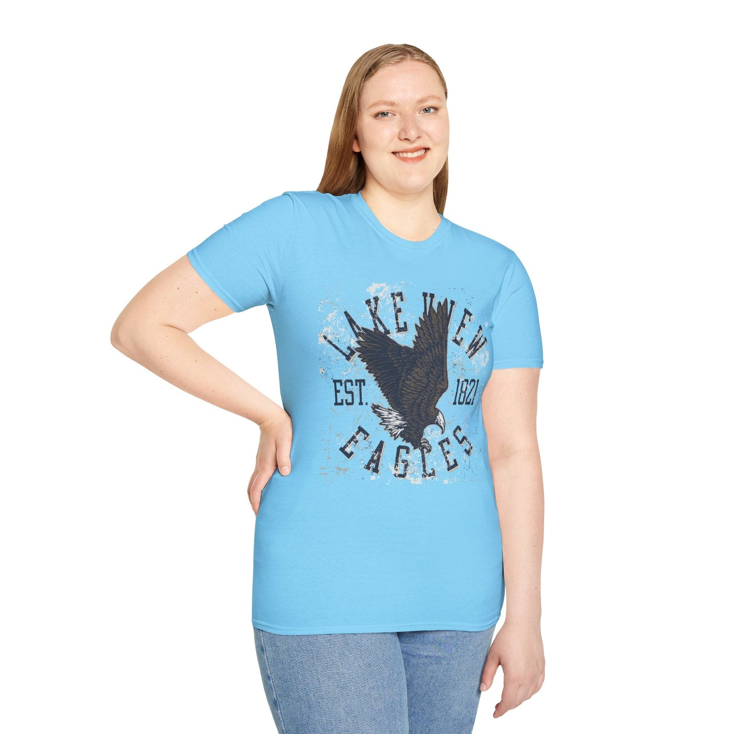 Unisex Art Design T Shirt Graphic Tee Gildan 64000 Softstyle 100 Percent Ring Spun Cotton