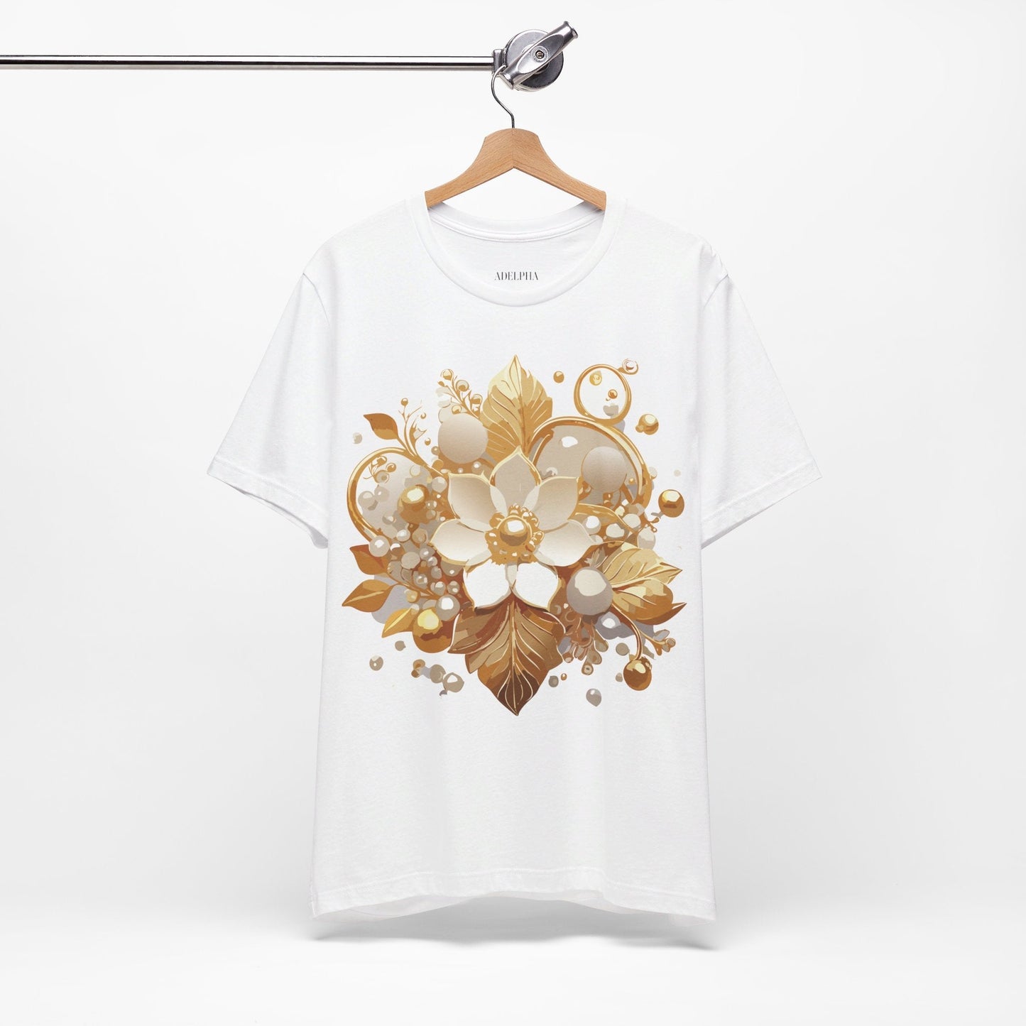 Jewelry Graphic Unisex 100 Cotton Vintage Treasure Art T-Shirt 22