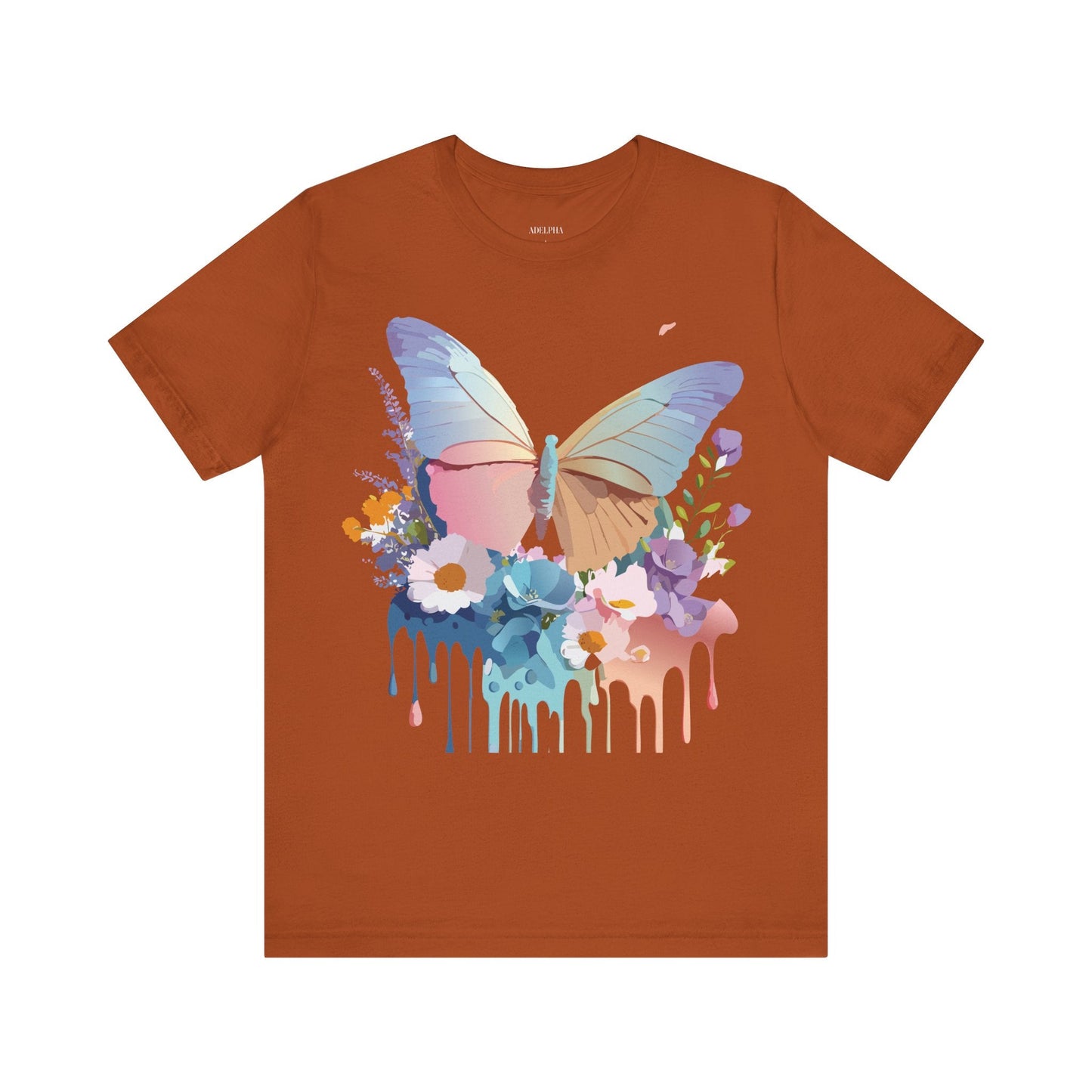 Butterfly Graphic Tee Unisex Adelpha Art Design Vintage Inspired Shirt