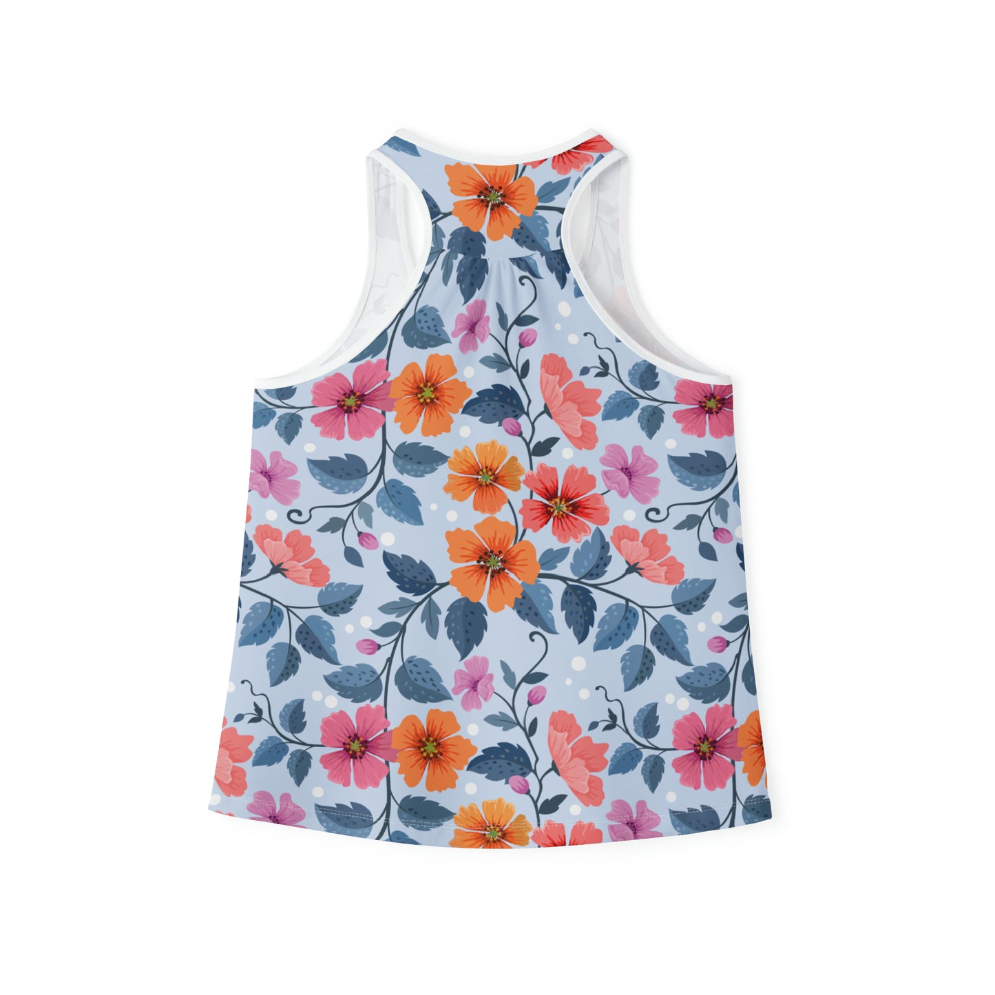 Summer Tank Top with floral prints