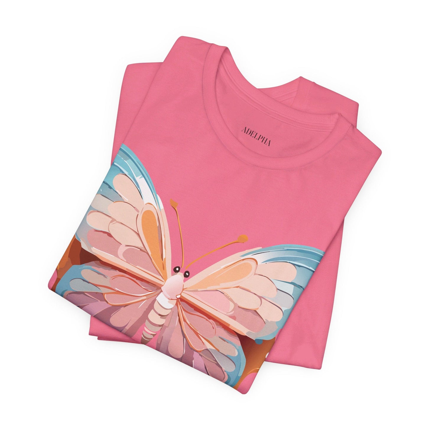 Adelpha Vintage Inspired Graphic Tee Unisex Short Sleeve Shirt