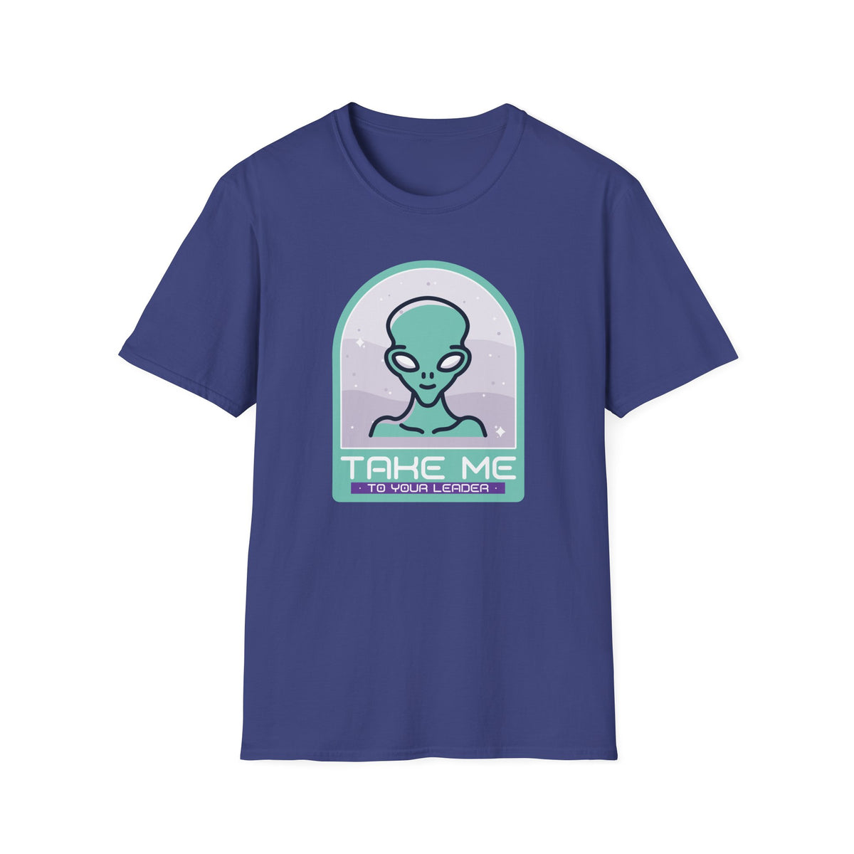 Funny UFO Aliens Graphic Unixes Gildan 100 Cotton Tee Shirt 125