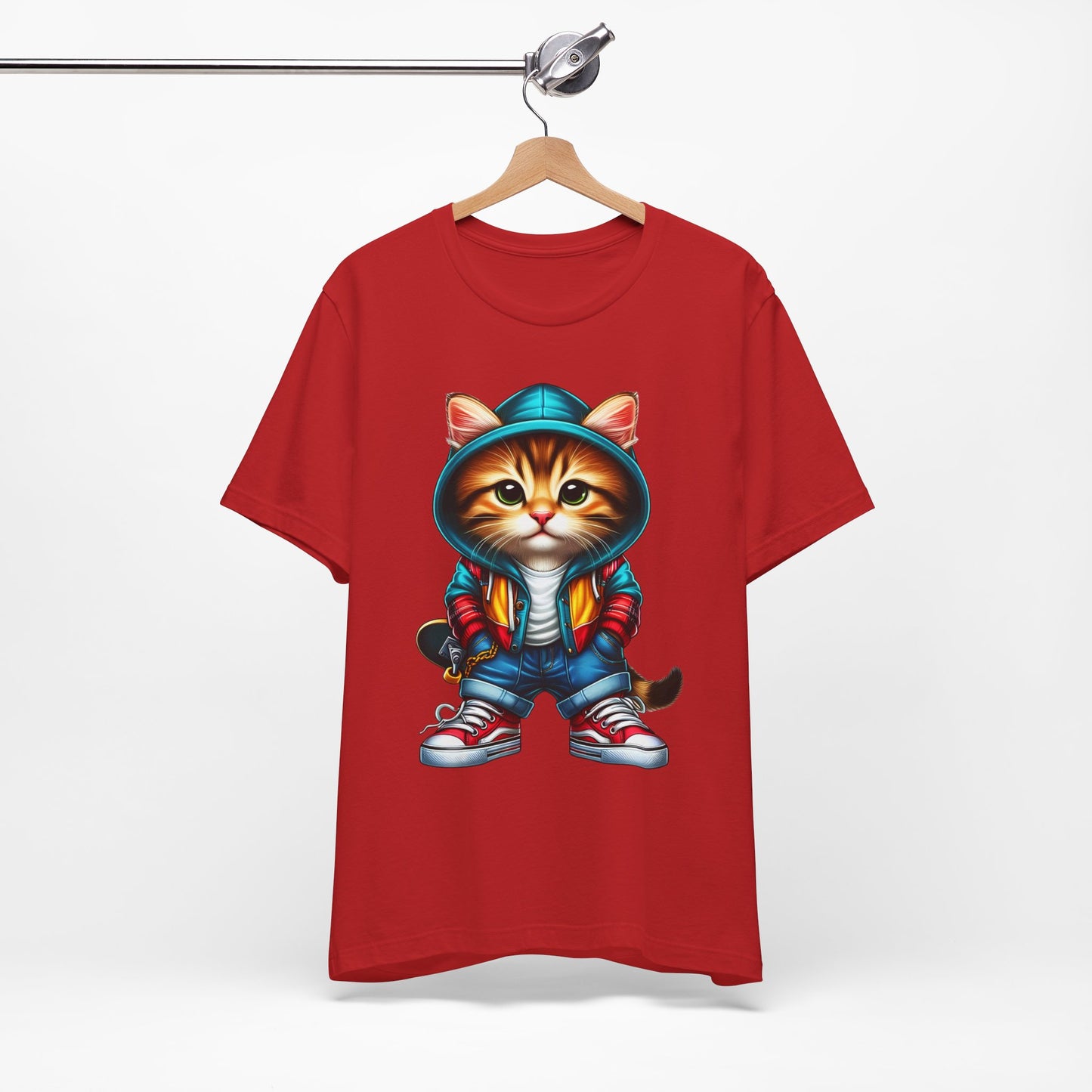 Mina Cool Cat Tee Shirt, Funny Cat T-Shirt, Pet Shirt, Animal Tees, Funny Animal T-Shirt, Graphic Tee