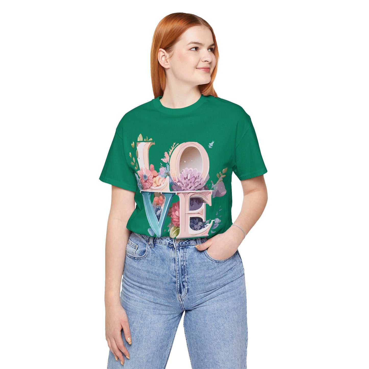 Valentine Graphic Tee Unisex Short Sleeve Premium Art Design By Adelpha Vintage Illustration