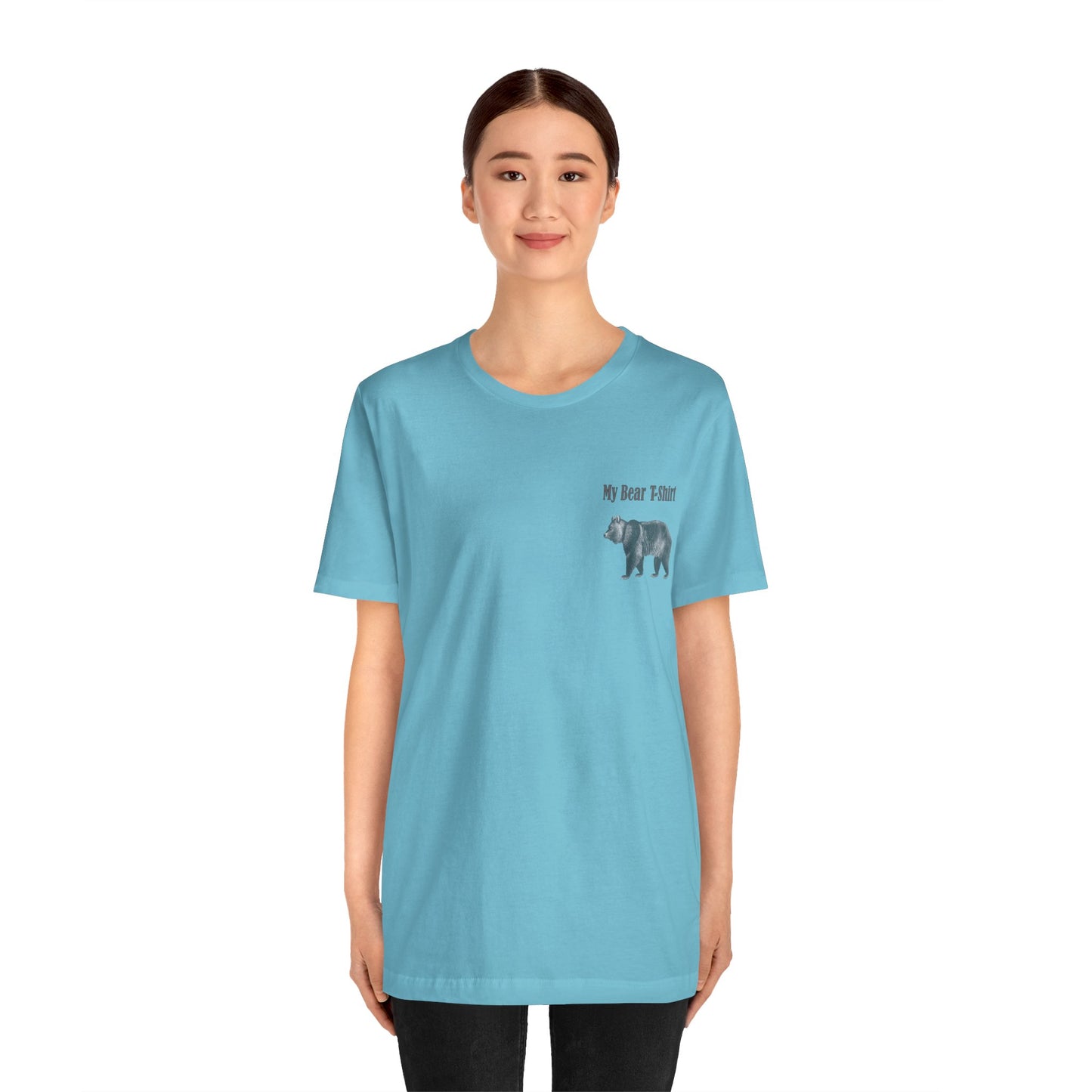 Tee-shirt unisexe en coton avec imprimé animaux