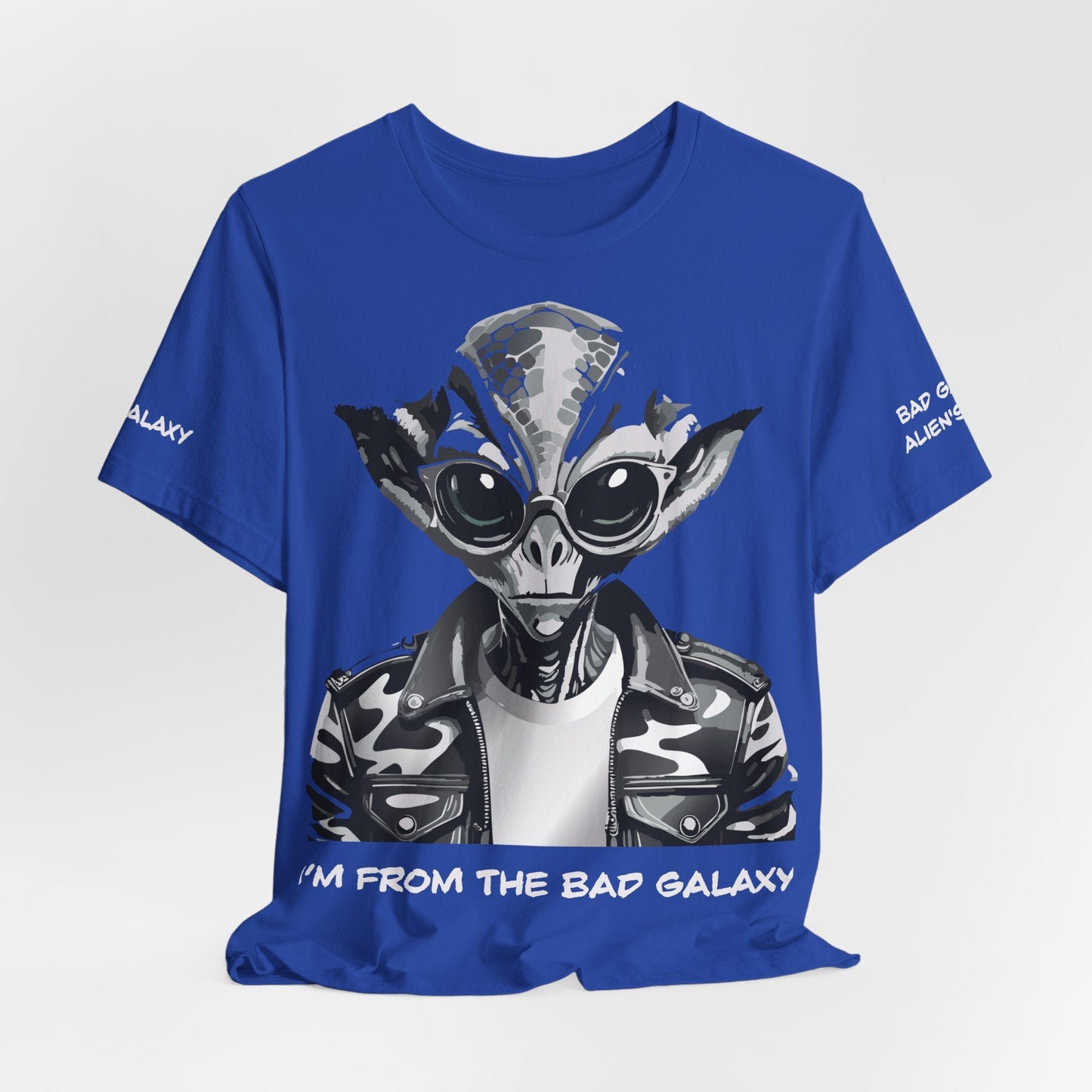 Alien T Shirt From Bad Galaxy Made To Order 100 Cotton Eco Friendly Inks Soft Comfortable