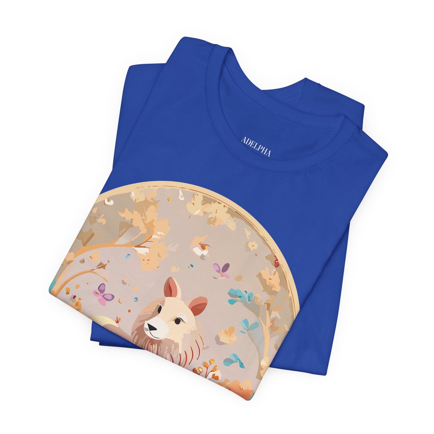 Unisex Graphic Tee With Original Vintage Inspired Art By Adelpha Premium Short Sleeve Casual Shirt