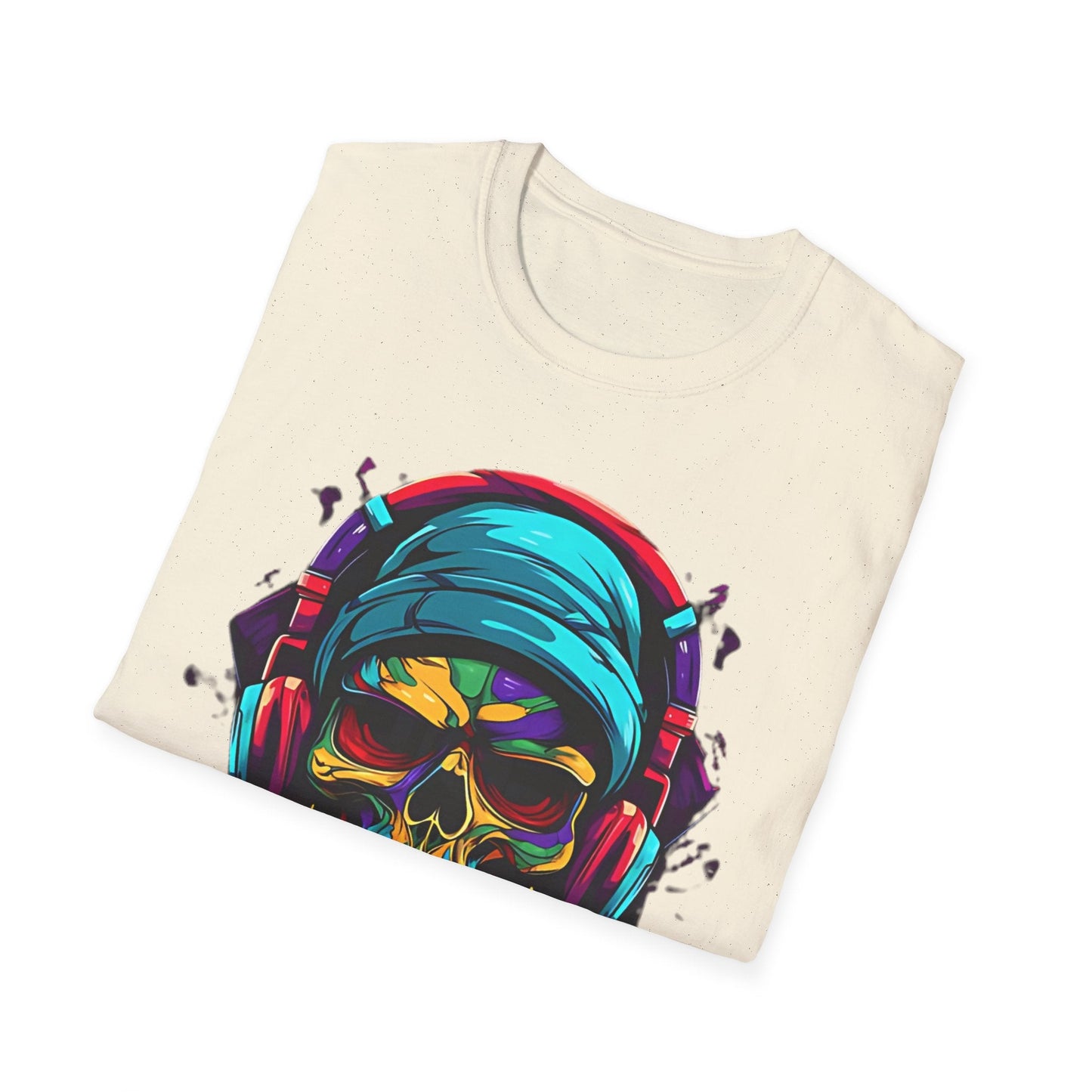 Skull T Shirt Unisex Skeleton Design Gildan Softstyle Cotton Tee for Men Women Durable
