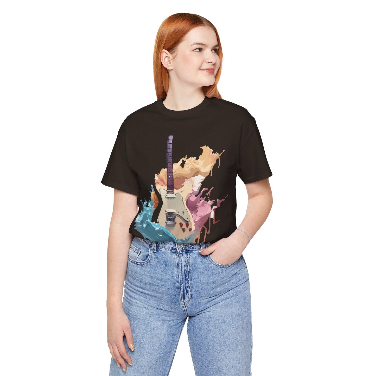 Adelpha Music Graphic T Shirt Unisex Jersey Short Sleeve Vintage Inspired Artwork Tee