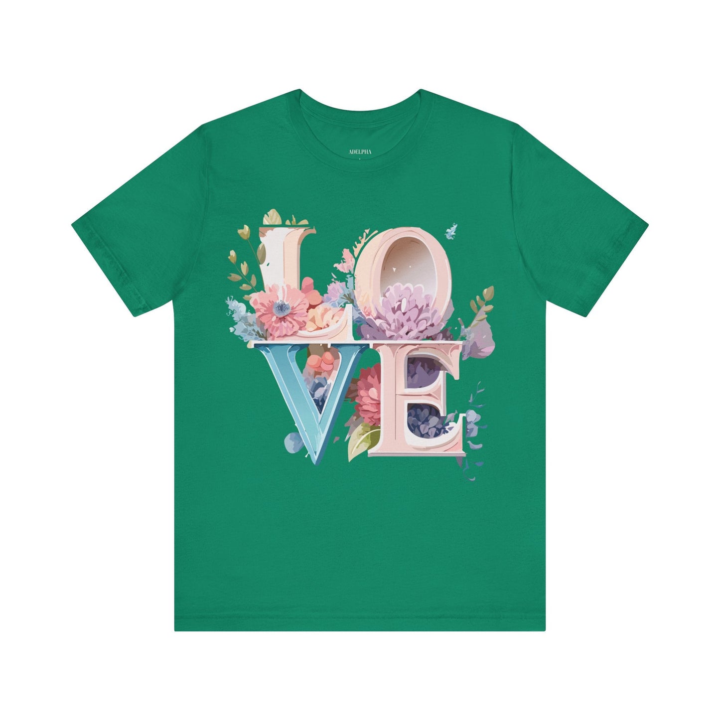 Valentine Graphic Tee Unisex Short Sleeve Premium Art Design By Adelpha Vintage Illustration