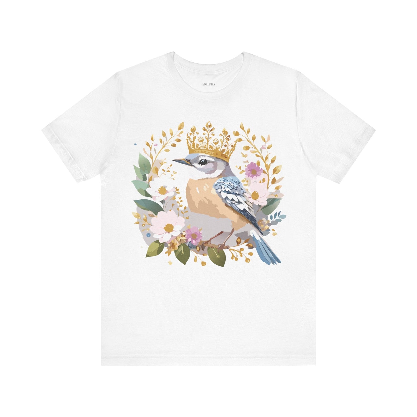 Adelpha Medallion Graphic Tee Unisex Jersey Short Sleeve Vintage Inspired Art Design
