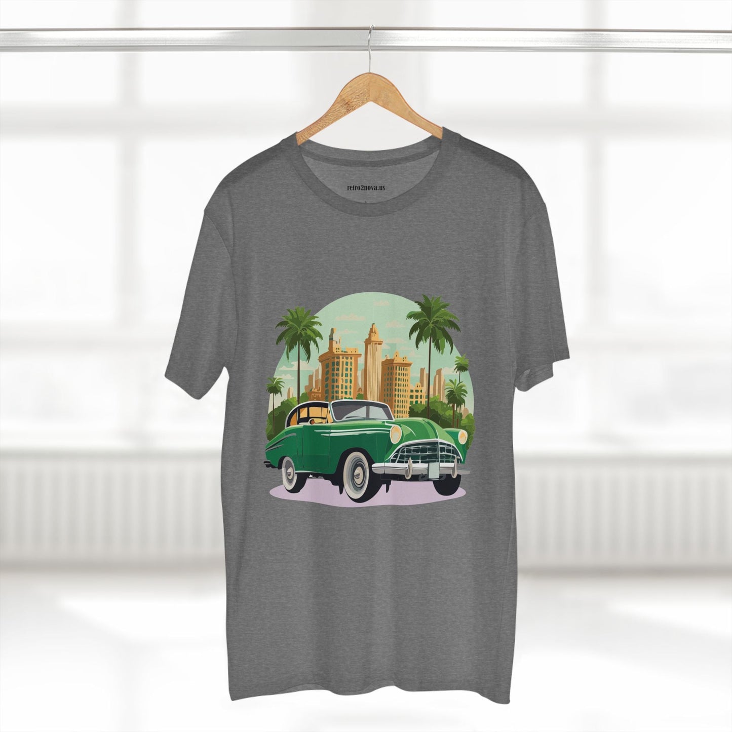 Retro Car Shirts Vintage Car Tee RC 18 Unisex Premium Cotton Art Print Tee Limited Edition