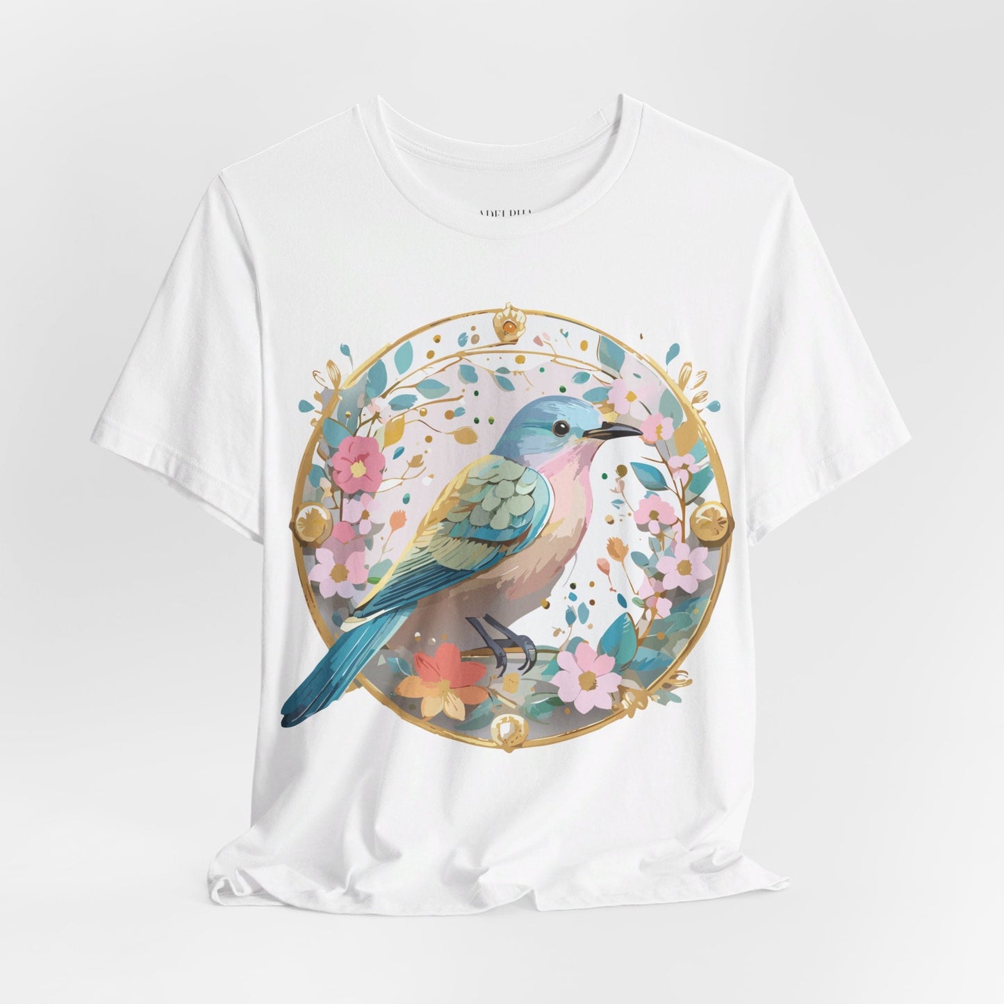 Adelpha Vintage Inspired Graphic Tee Unisex Short Sleeve Shirt Art Design Premium