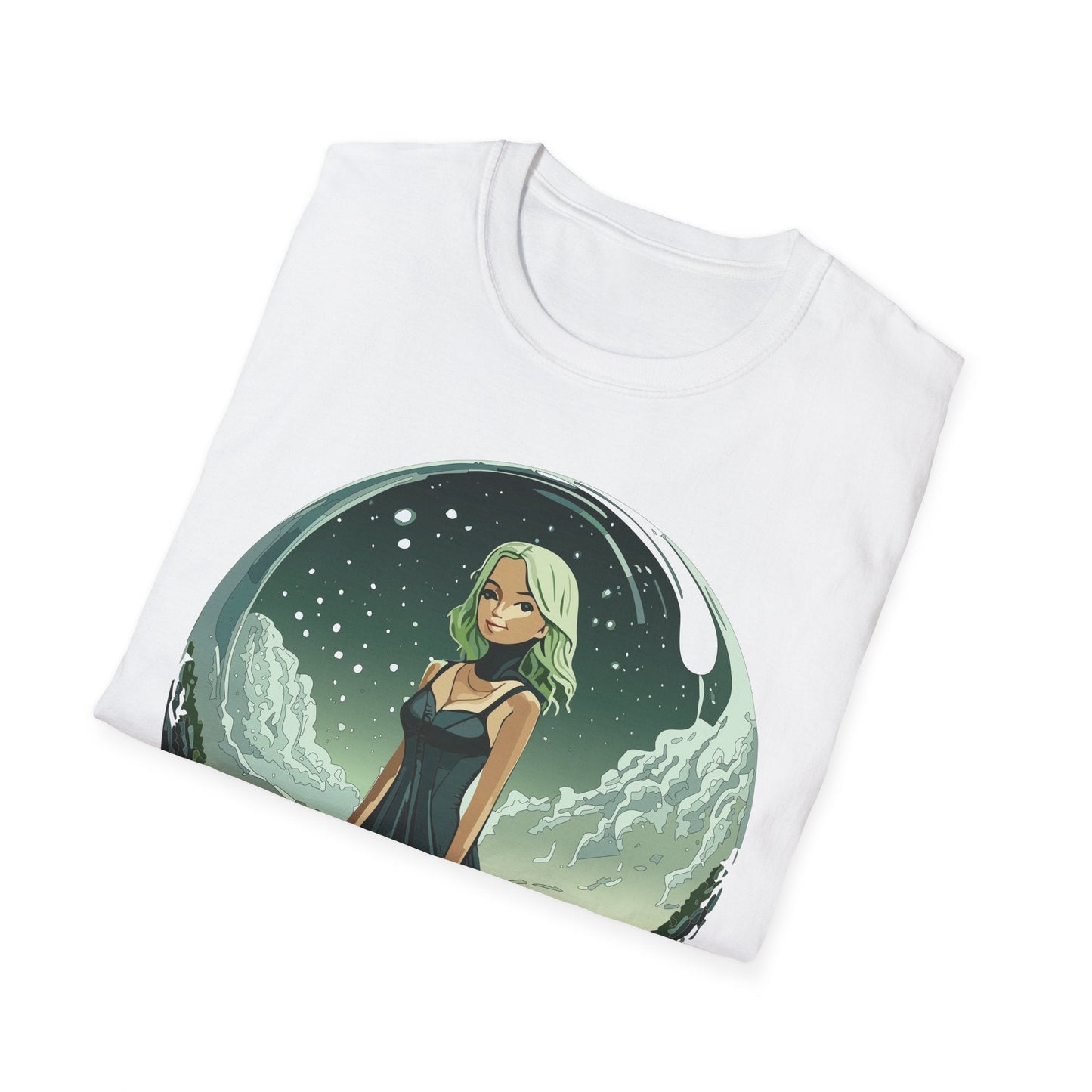 Womens Graphic T Shirt Art Design Tee Ladies Short Sleeve Softstyle 64000 Cotton Ring Spun