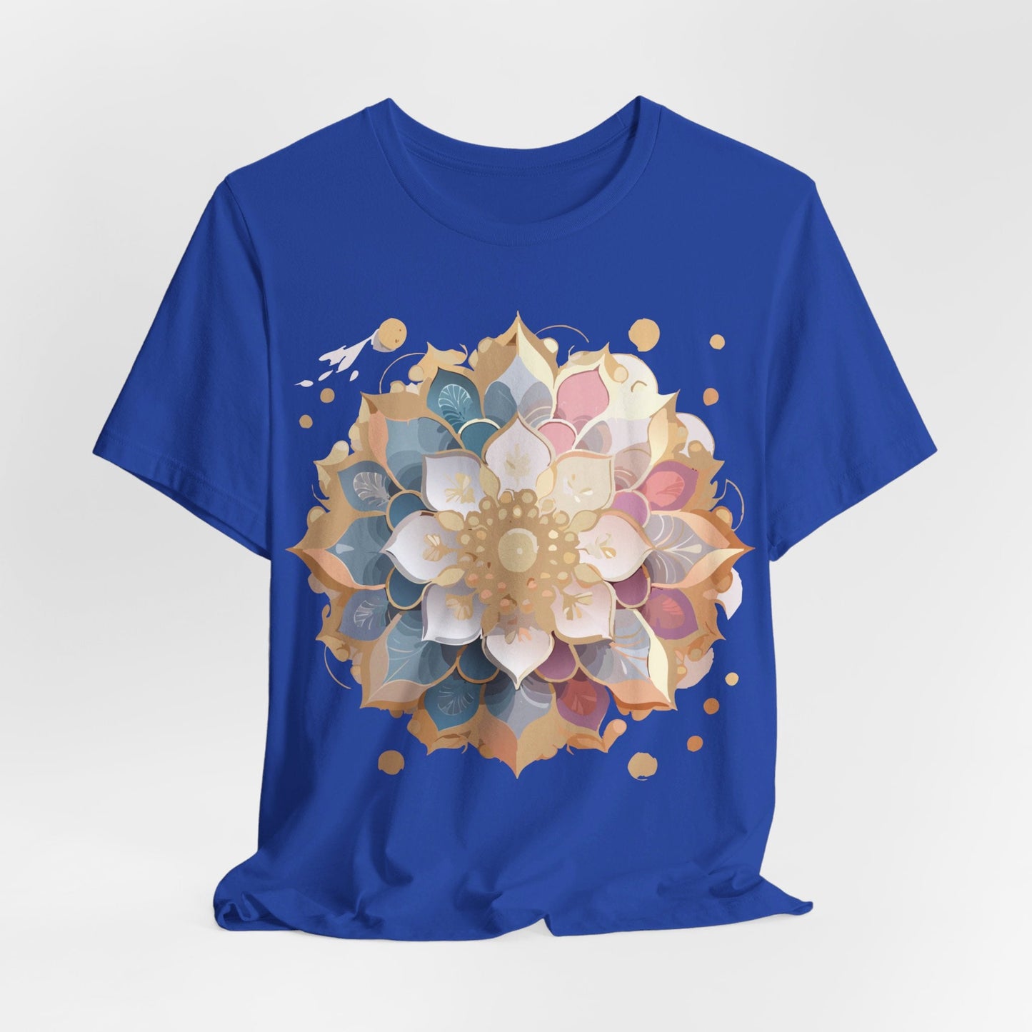 Mandala Graphic Tee Unisex Jersey Short Sleeve From Adelpha Vintage Inspired Artwork