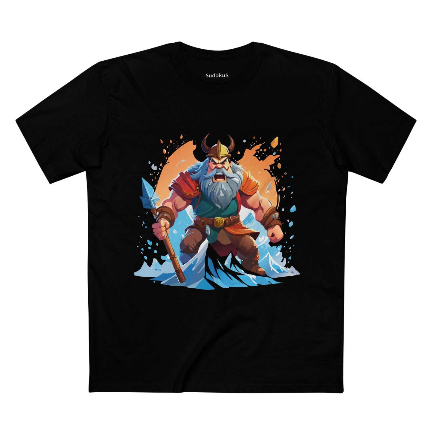 Viking Graphic Unisex 100 Cotton Staple Tee 21
