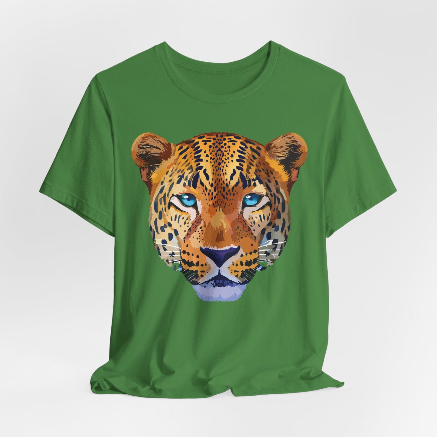 Unisex Animal Print Tee Shirt With Art Design Wild Animals Graphic Tee For Everyday Wear