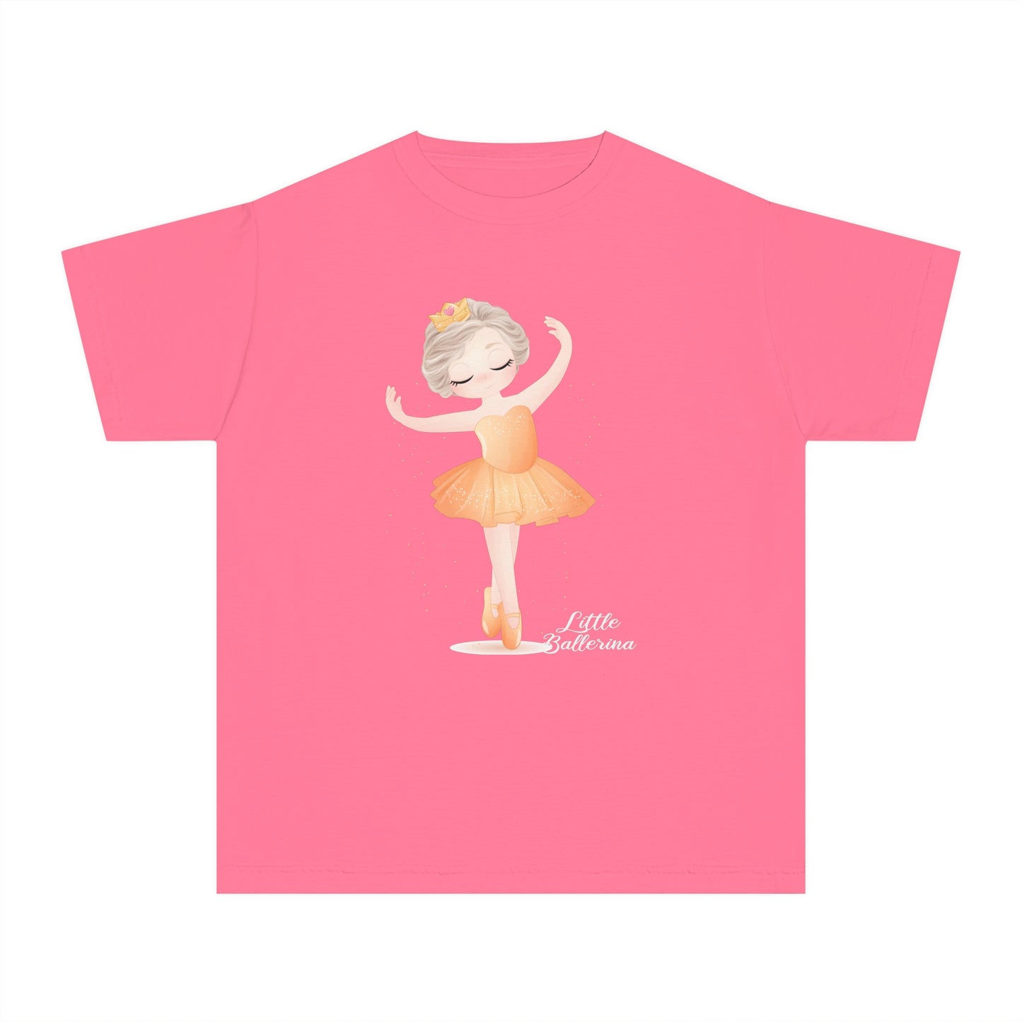 Youth Tee Shirt with Little Ballerina