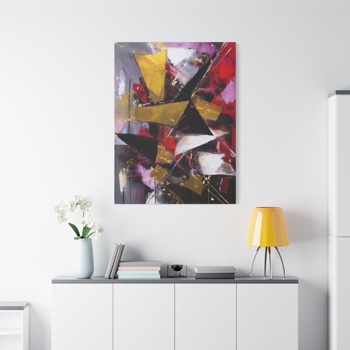 Abstract Oil Painting Print Canvas 20x24,20x30,24x30 24x32,24x36,30x40 32x48,36x48,40x60 Pine-Wood Inner Frame ABS-192