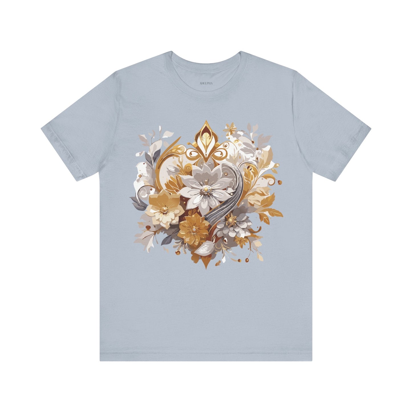 Adelpha Vintage Inspired Unisex Graphic Tee Short Sleeve Jersey Art Design Premium Casual Wear