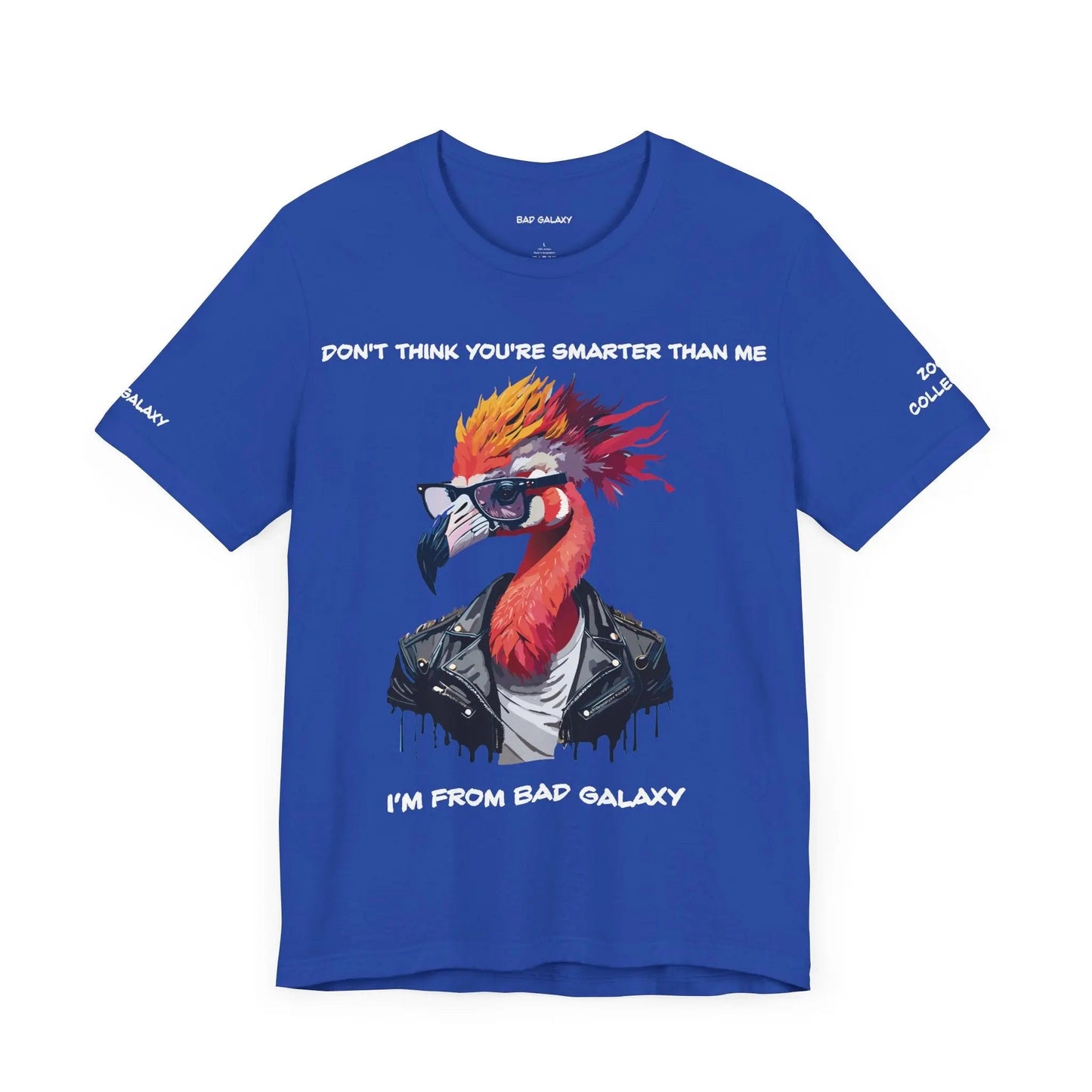 Animal T Shirt Made To Order In USA From Bad Galaxy With Eco Friendly Inks And 100 Percent Cotton