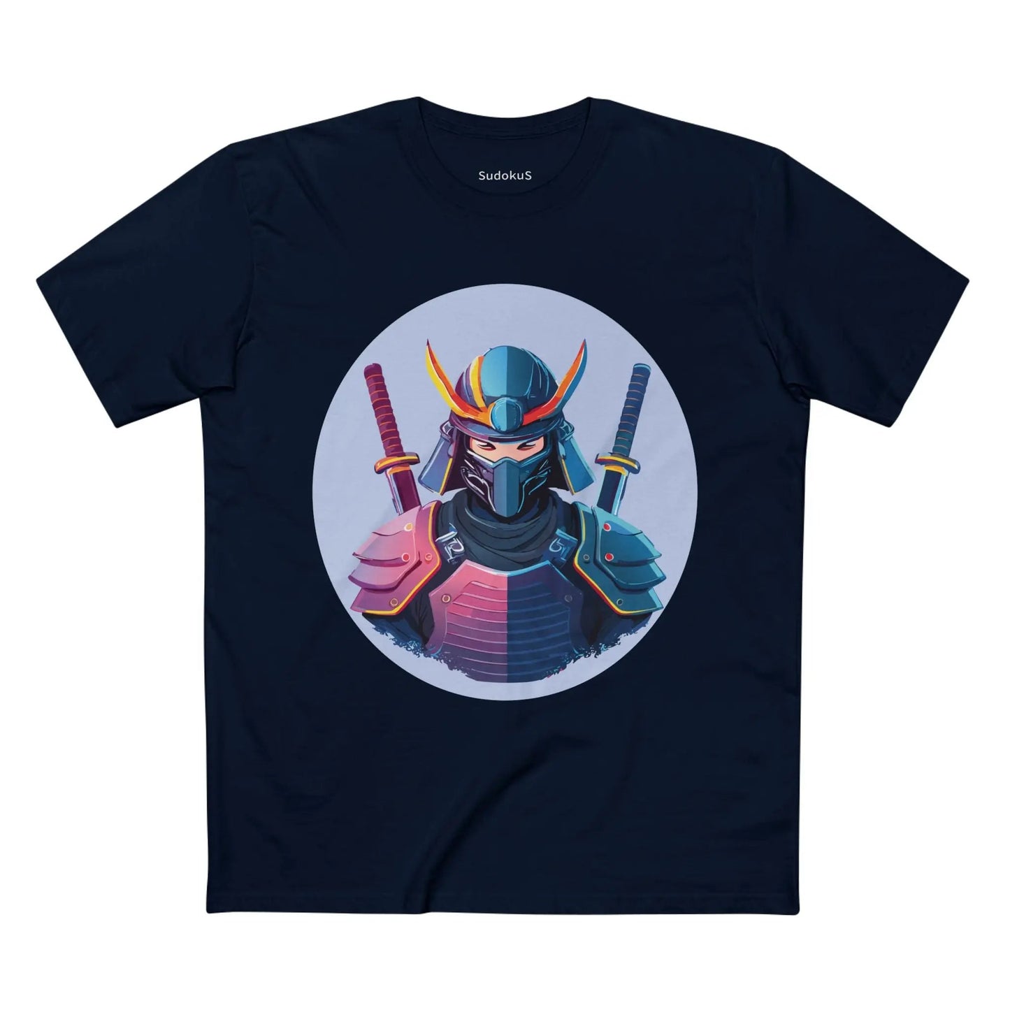 Samurai Graphic Unisex 100 Cotton Staple Tee 17