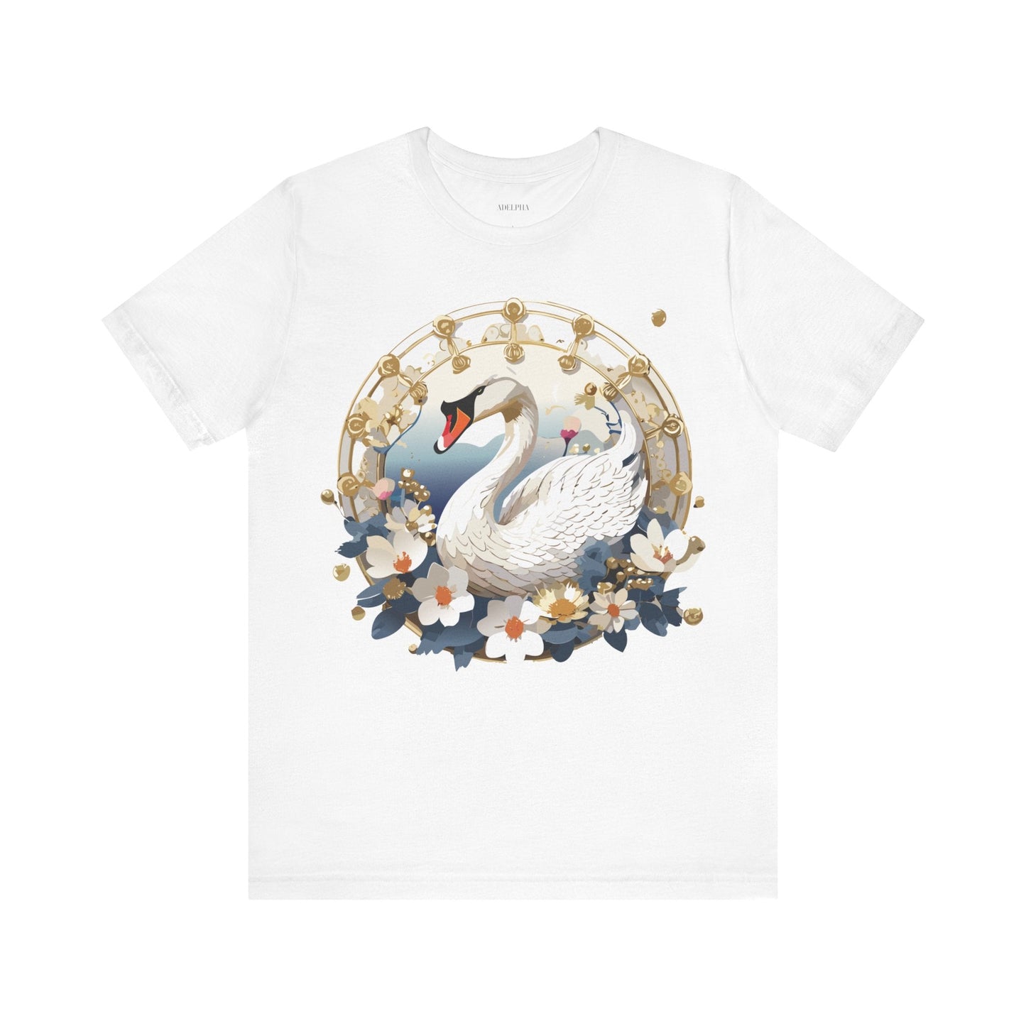 Adelpha Medallion Graphic Tee Unisex Jersey Short Sleeve Art Design Shirt Premium Comfort