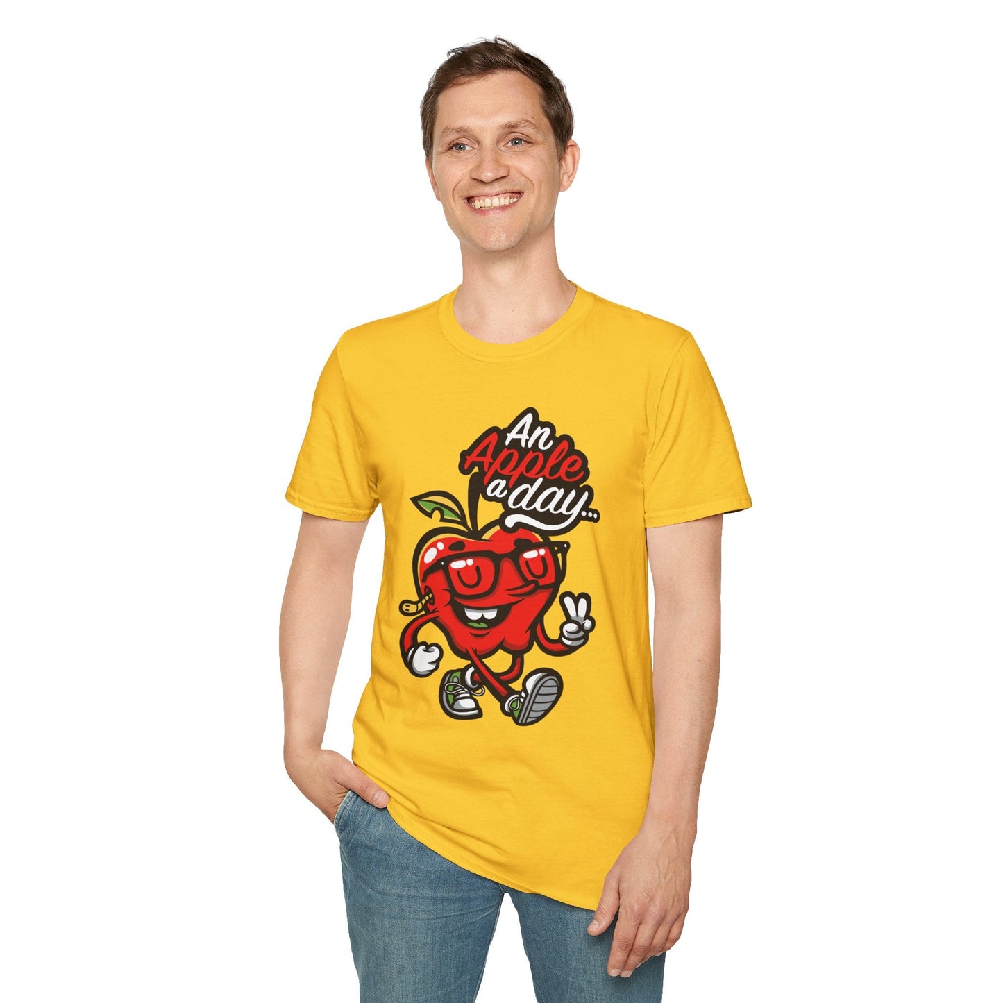 Cartoon T Shirt Animation Tee Funny Tee Unisex Softstyle Cotton Shirt Gildan Softstyle 64000