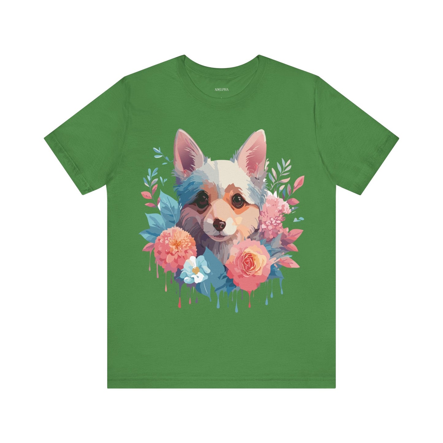 Dog Graphic Tee Unisex Short Sleeve Premium Vintage Inspired Artwork From Adelpha