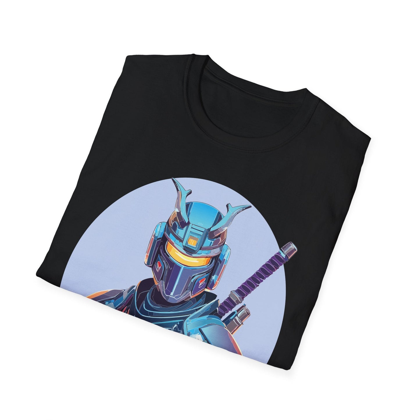 Samurai Shirt Unisex Softstyle Tee 64000 Gildan 100 Percent Ring Spun Cotton Comfort Fit