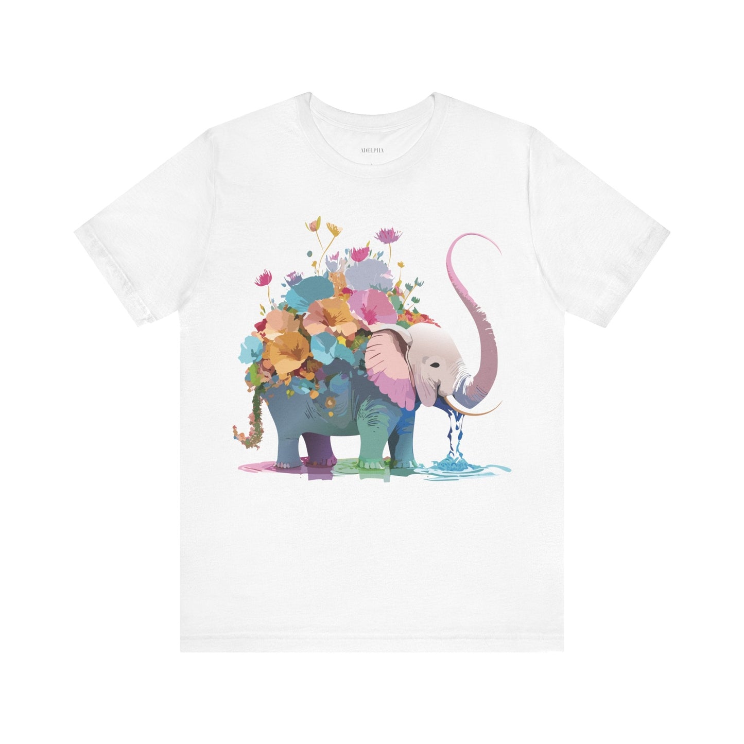 Elephant Graphic Unisex 100 Cotton Jersey Vintage Art Design Tee 13