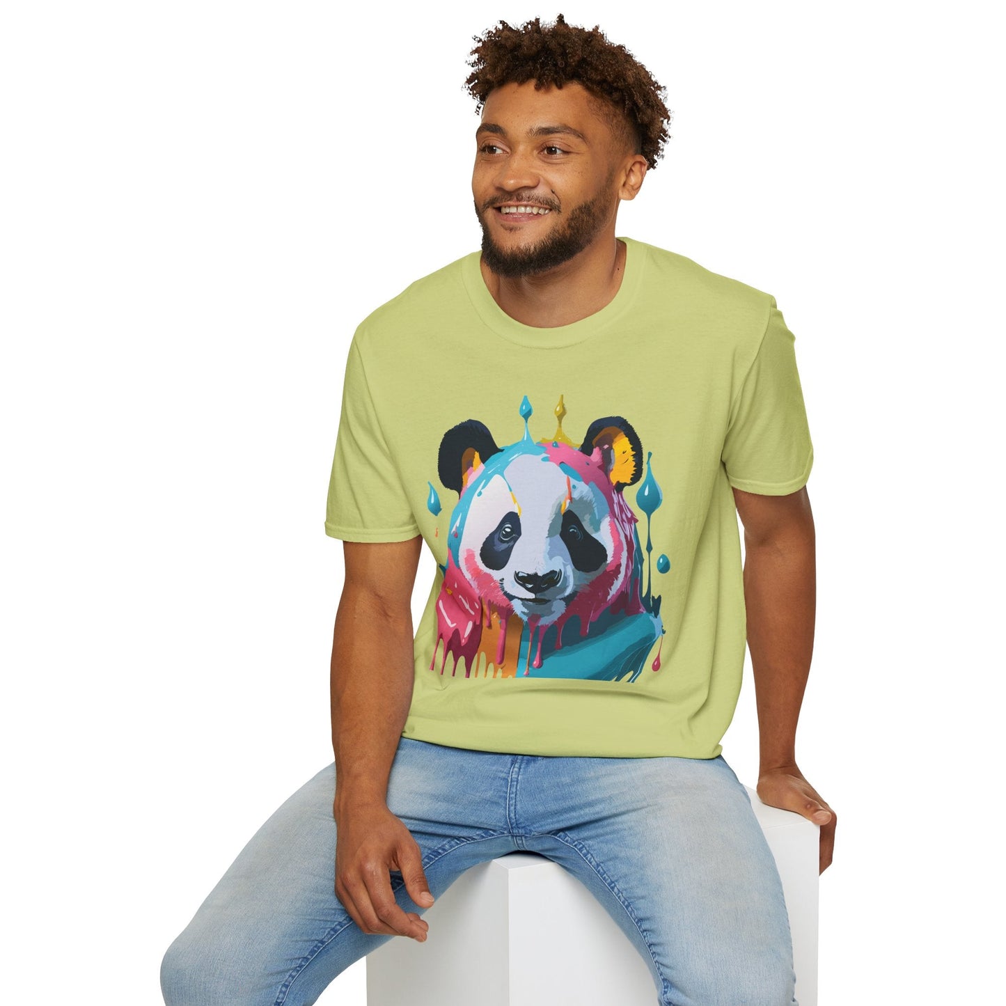 Panda Shirt Unisex T Shirt Panda Lover Gift Gildan Softstyle Tee 100 Percent Cotton