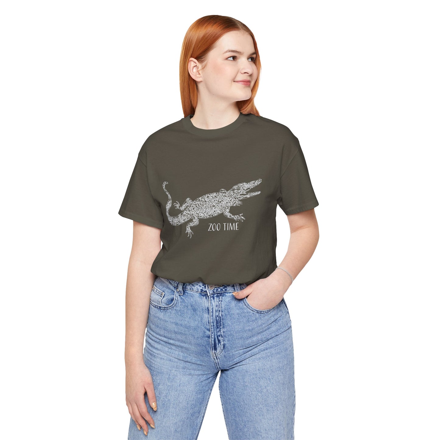 Unisex Tee Shirt with animals Print