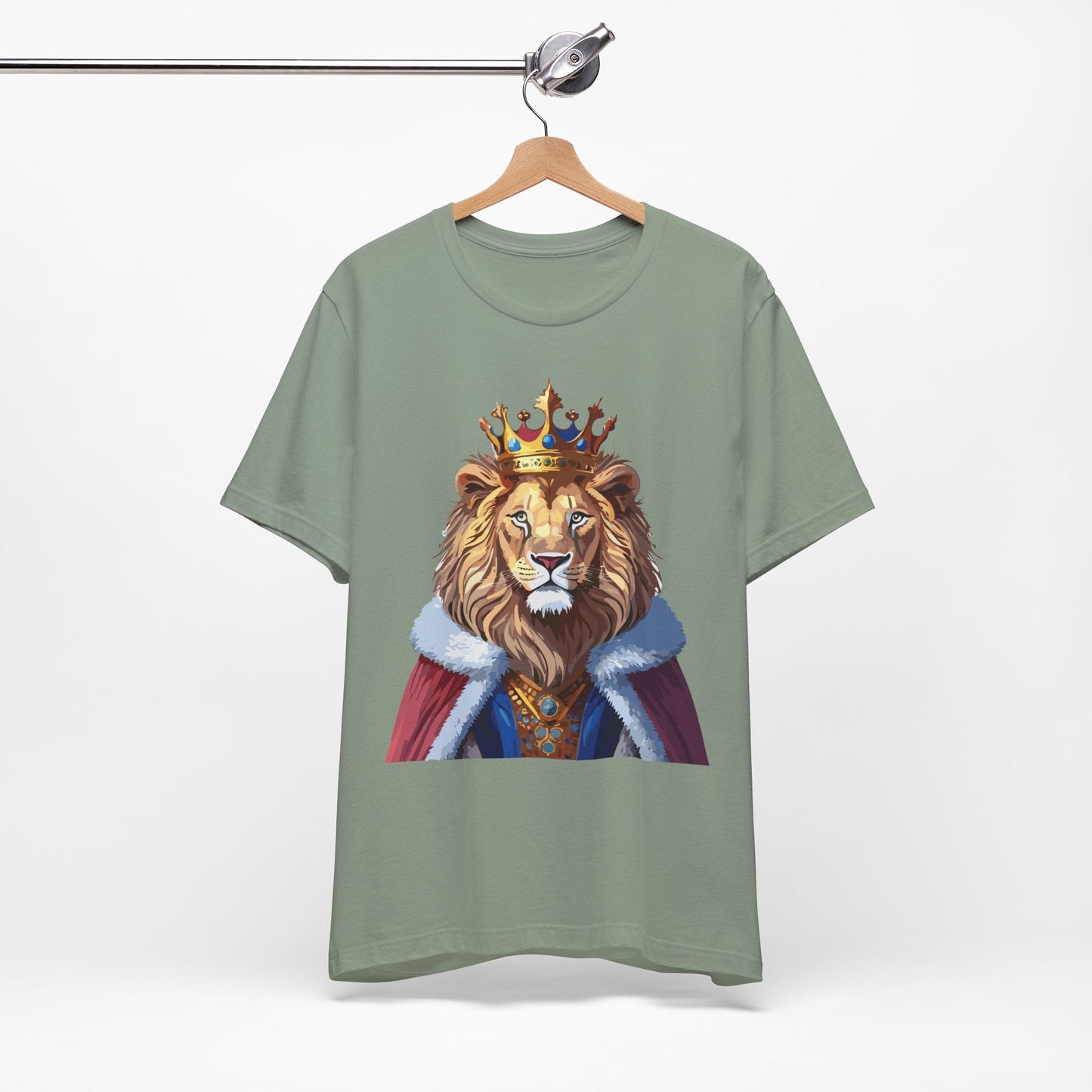 Unisex Animal Tee Shirt With Wild Animal Art Design Softstyle Comfort Tee Gildan 64000