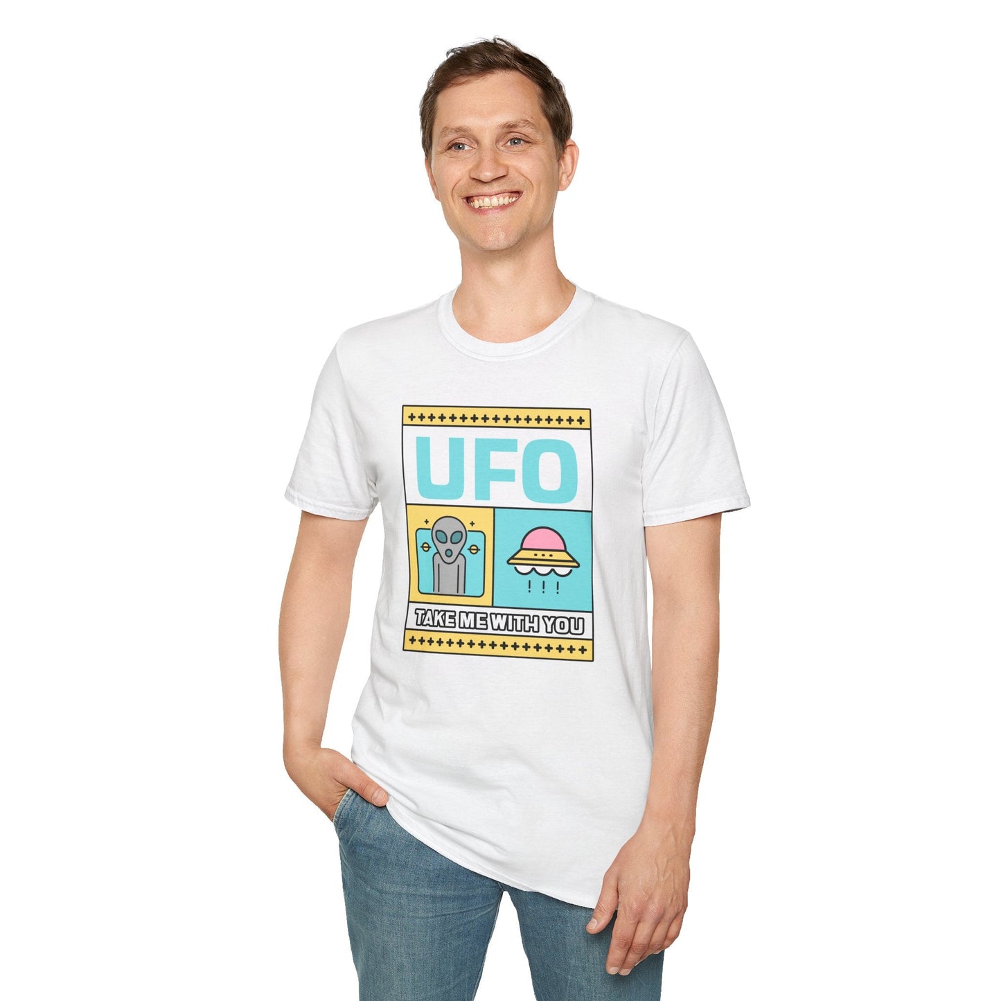 UFO Take Me With You Graphic TShirt