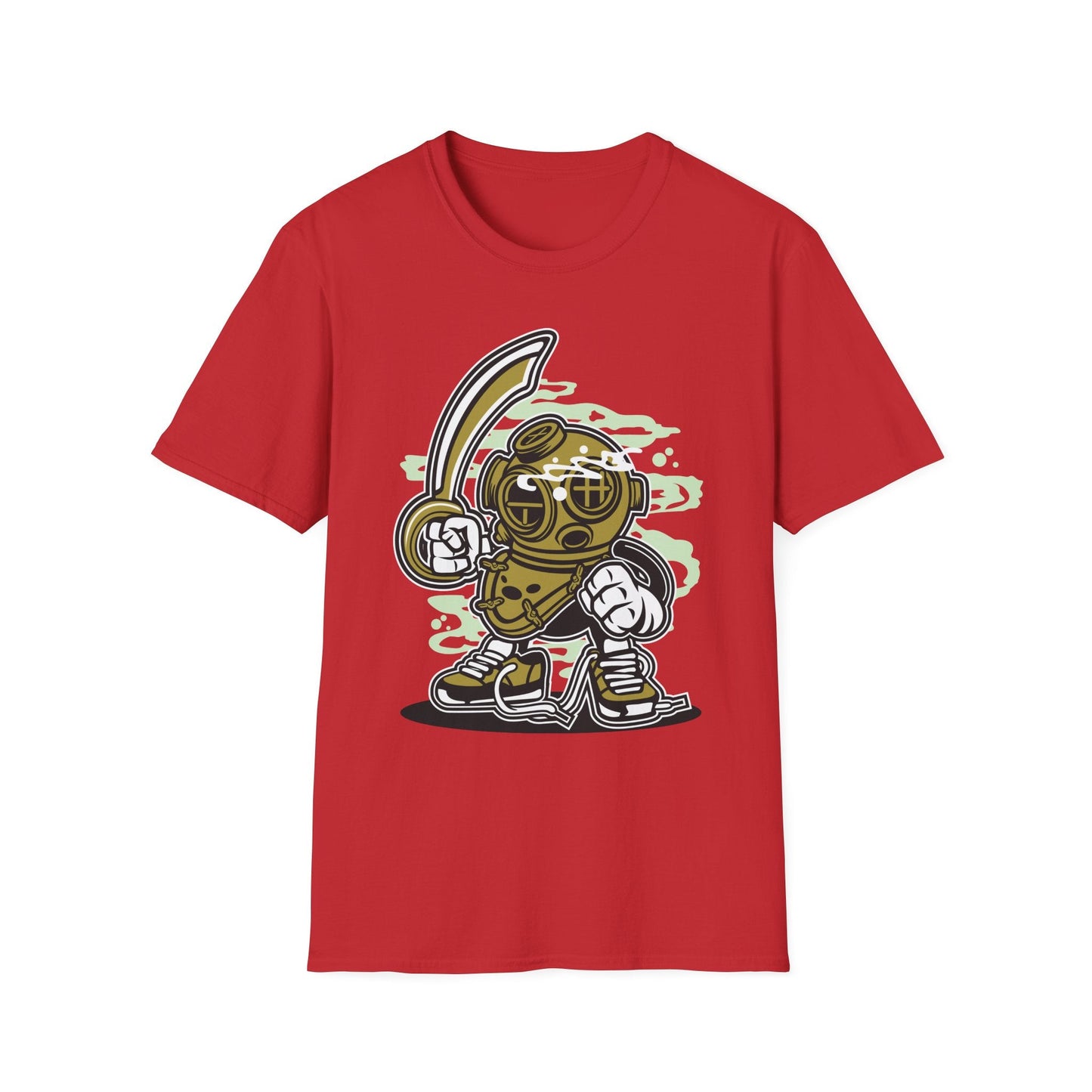Cartoon T Shirt Animation Tee Funny Tee Shirt Unisex Gildan Softstyle Cotton Comfort