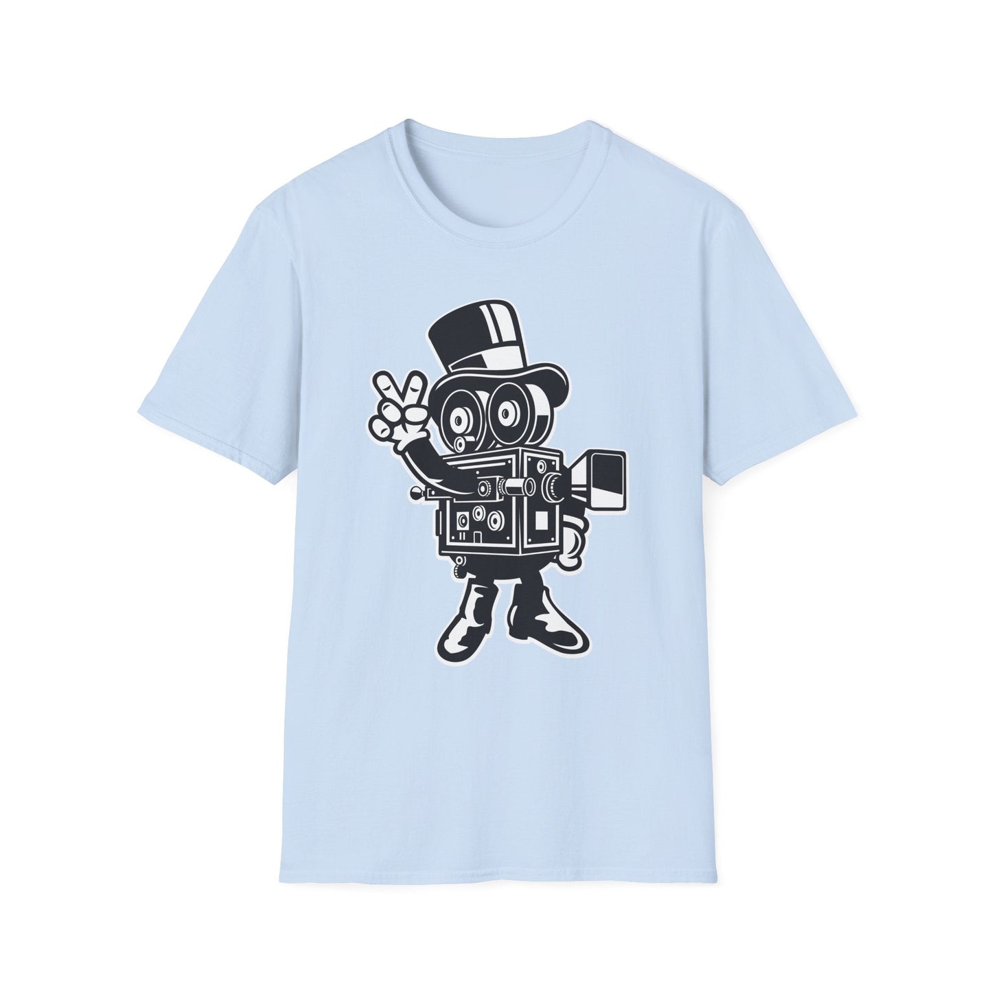Cartoon T Shirt Animation T Shirt Funny Tee Unisex Gildan Softstyle 64000 Comfort Fit All Day
