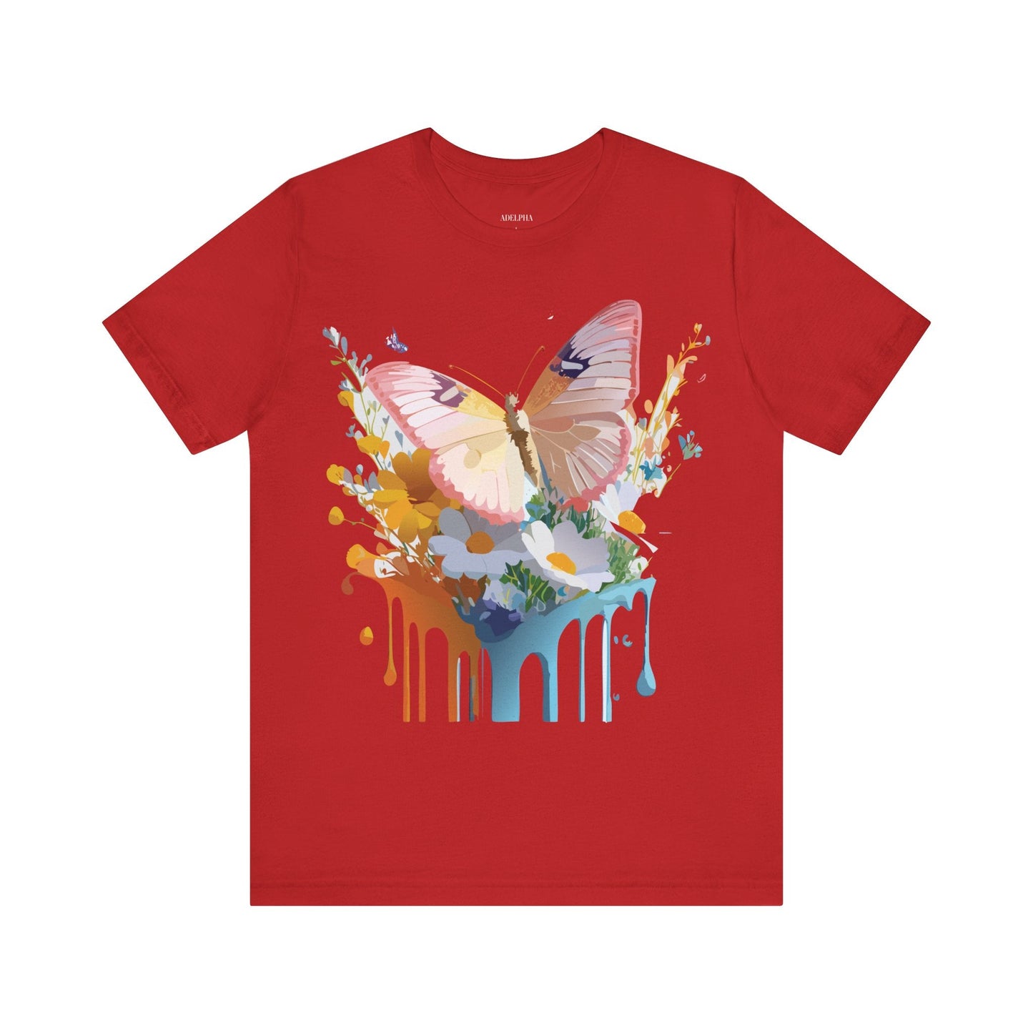 Adelpha Butterfly Graphic Tee Unisex Short Sleeve Shirt Vintage Artwork