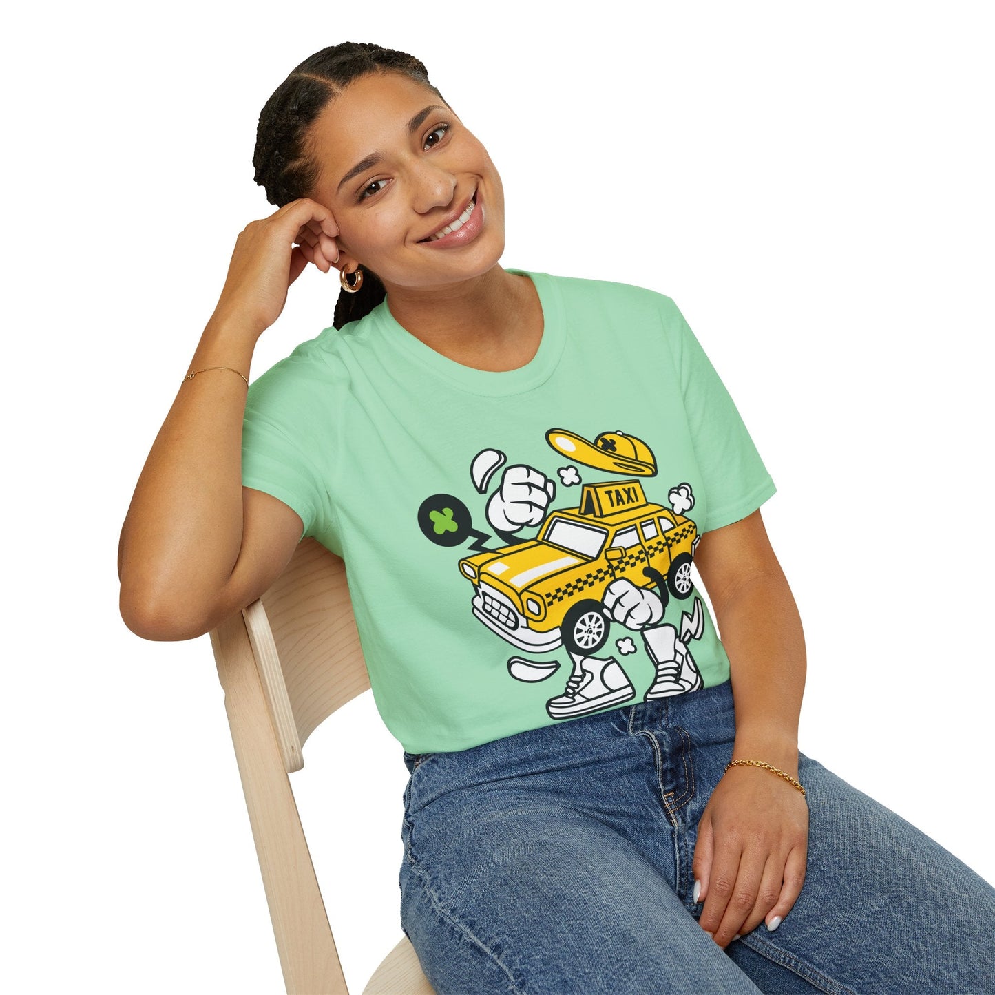 Cartoon T Shirt Animation T Shirt Funny Tee Shirt Unisex Softstyle Gildan 64000 100 Percent Cotton