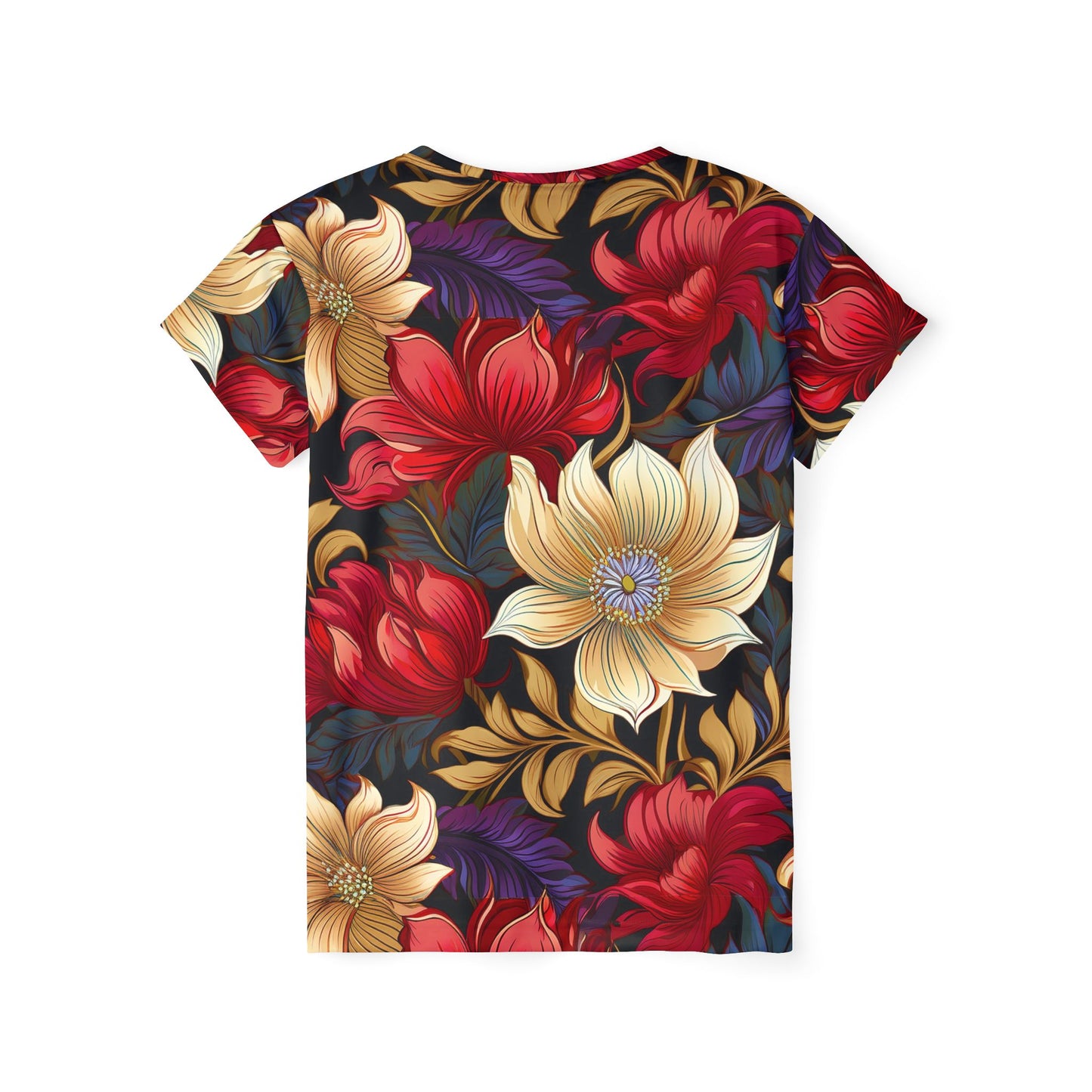 Floral Print Shirt, Shirt with Flowers