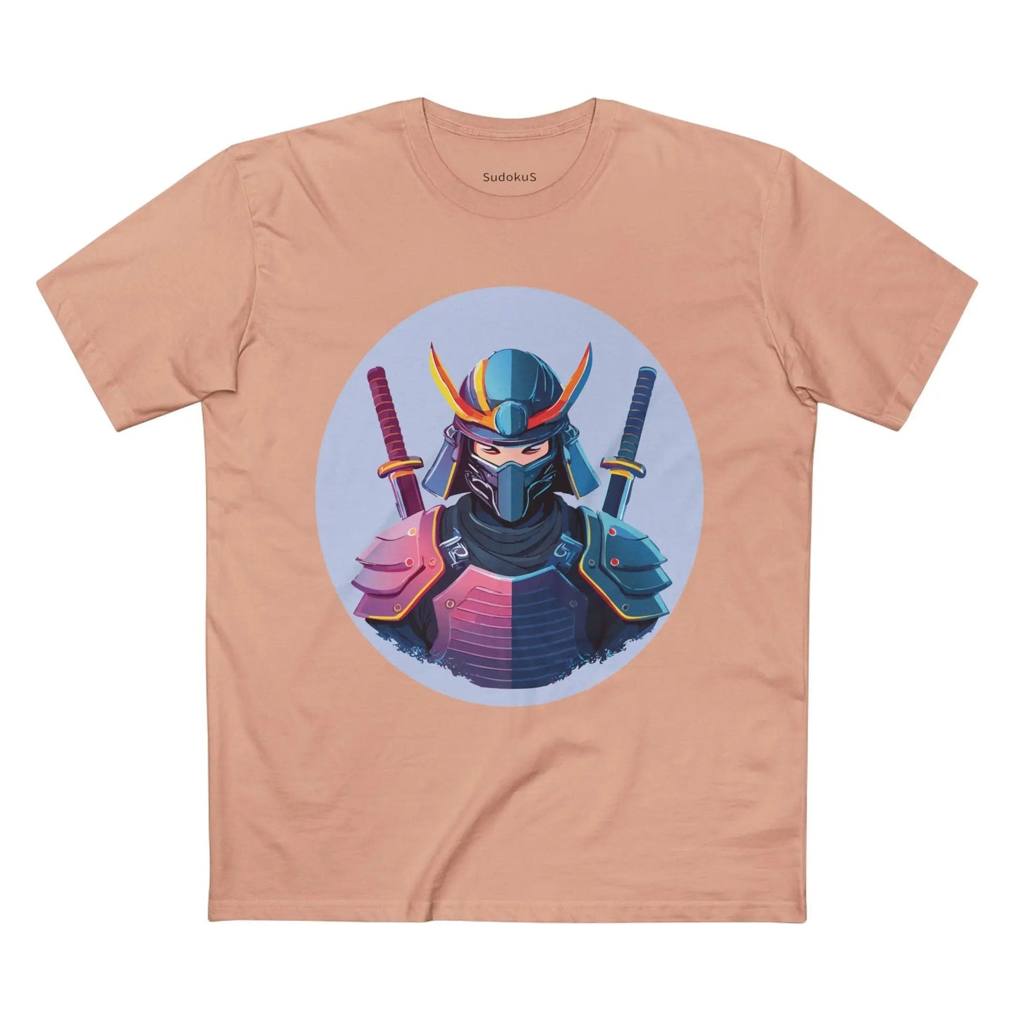 Samurai Graphic Unisex 100 Cotton Staple Tee 17
