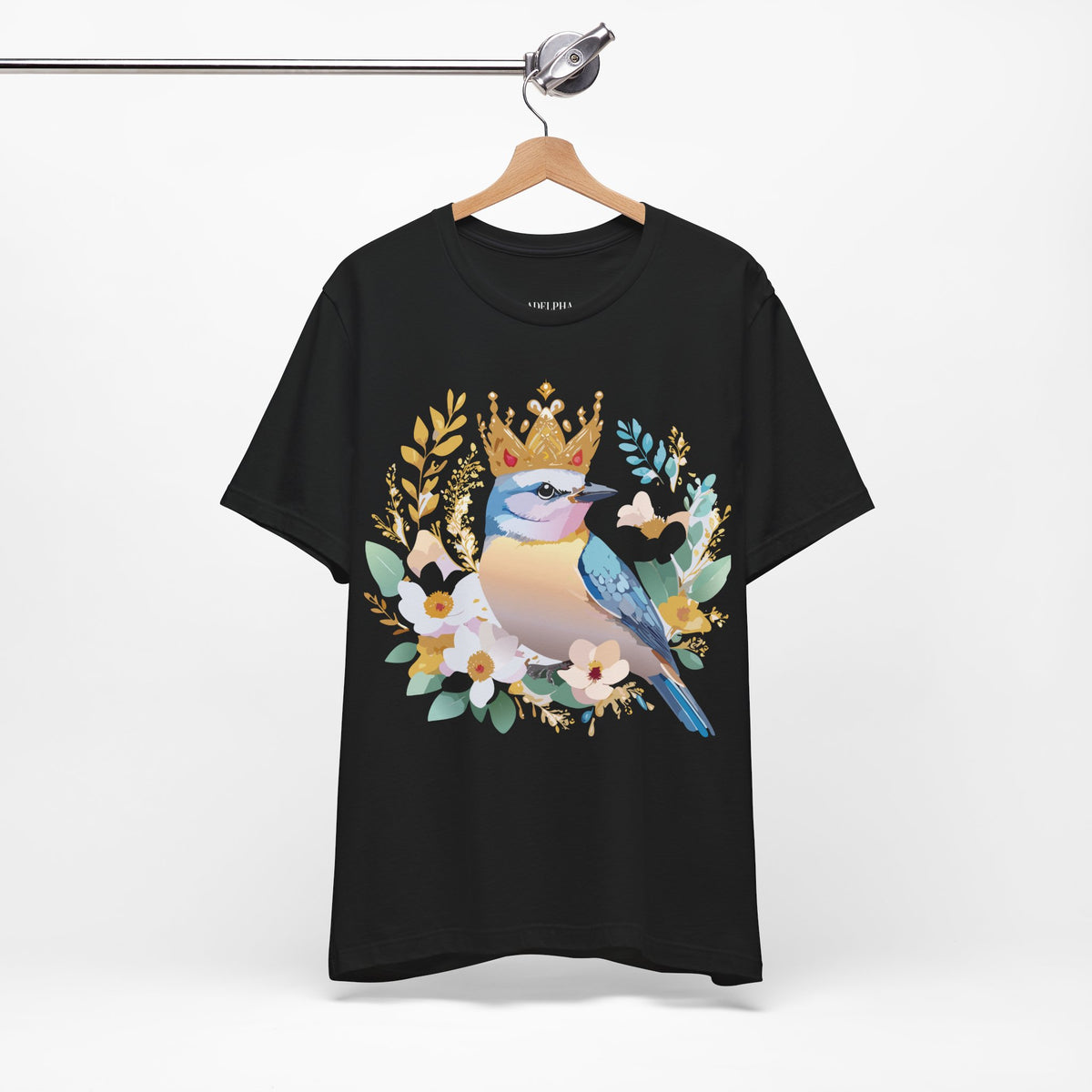Medallion Graphic Unisex Cotton Bella+Canvas Tee with Art Design d81