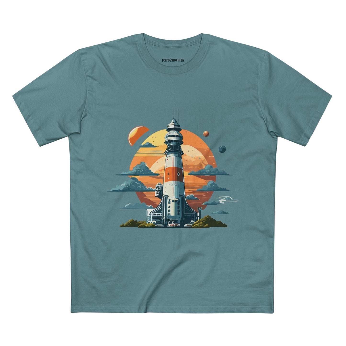 Cosmos Shirt CS3 Unisex Premium Cotton Tee With Original Art Design By Retro2Nova