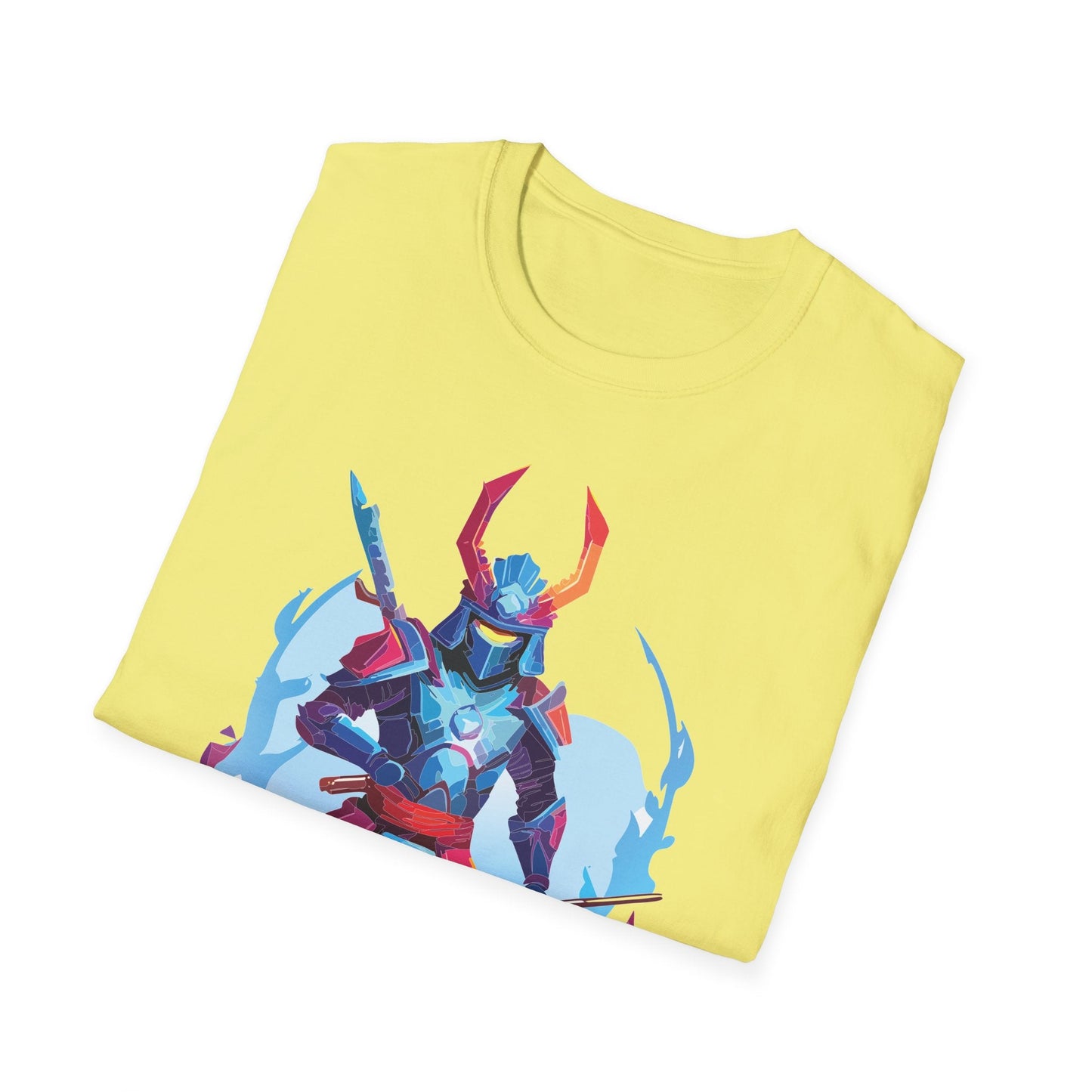 Samurai Shirt Unisex T Shirt 100 Percent Ring Spun Cotton Softstyle Tee Gildan 64000
